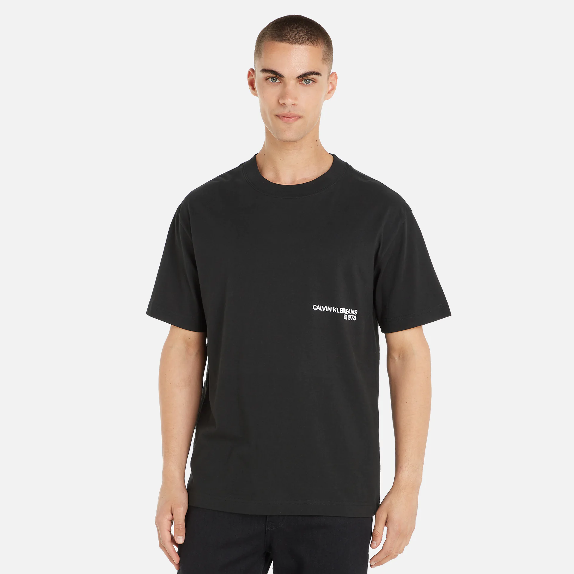 Spray T-Shirt Black CK Klein Calvin Jeans