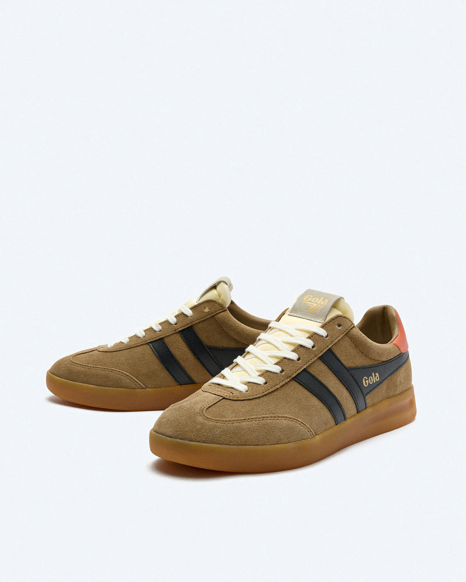 Gola Cyclone Sneaker Tobacco/Black/Moody Orange/Gum Gola Cyclone Sneaker Tobacco/Black/Moody Orange/Gum