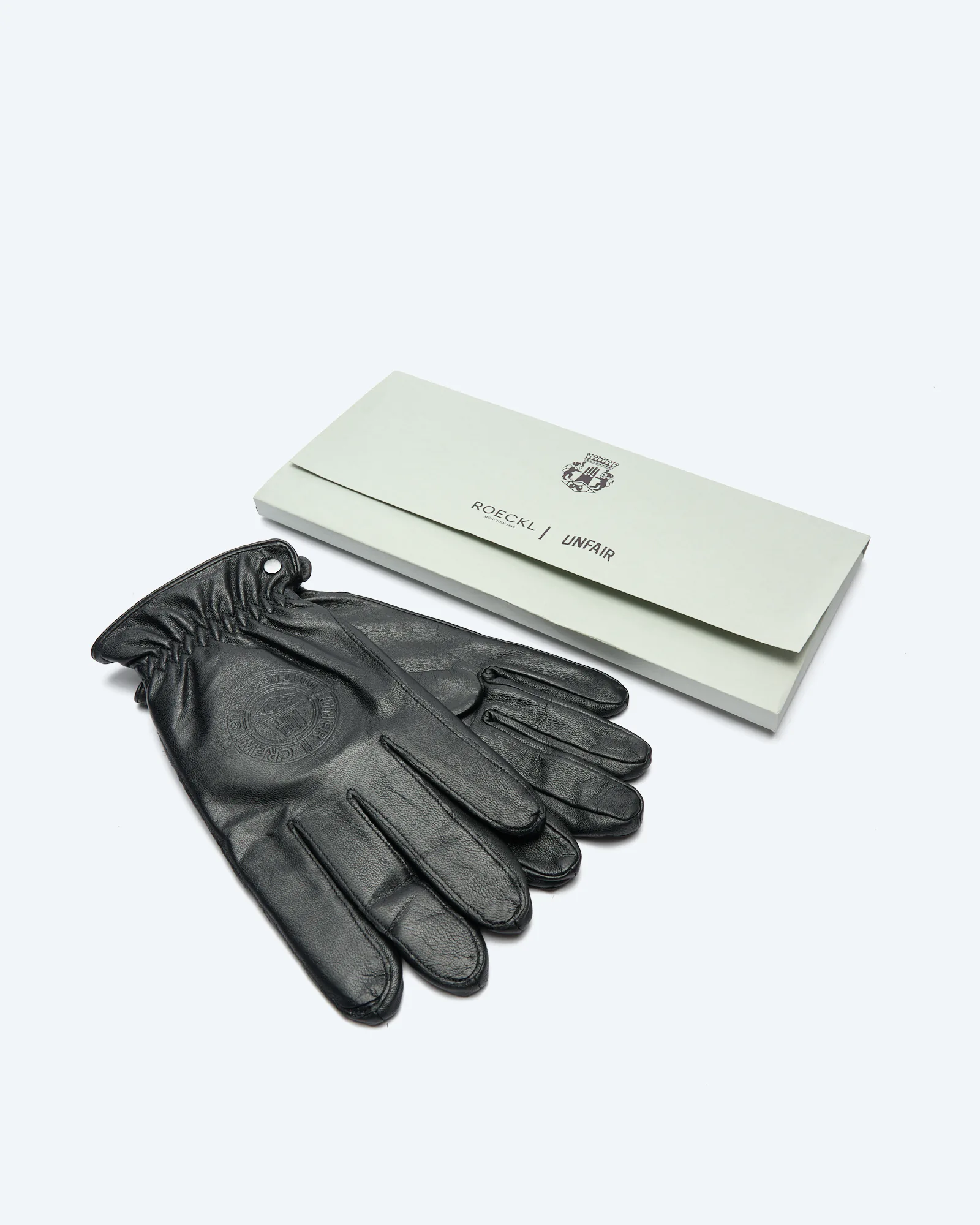 Unfair x Roeckl Smart Nappa Leather Gloves Black