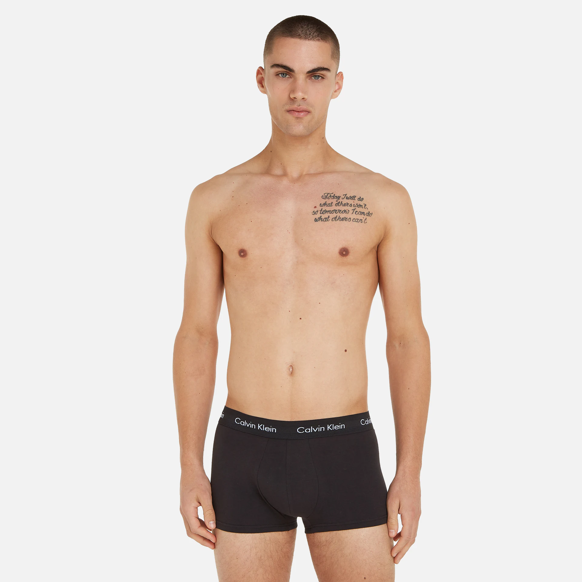 Calvin Klein 3Pack Low Rise Trunk Black/Blueshadow/Cobaltwater