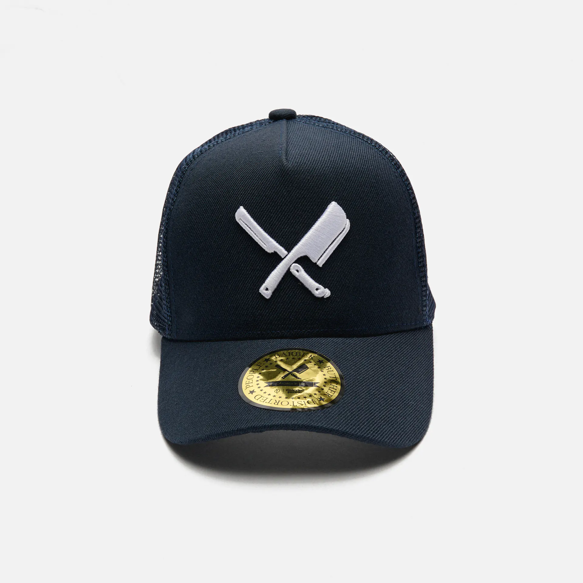 Distorted People Blades Trucker Cap Black/White