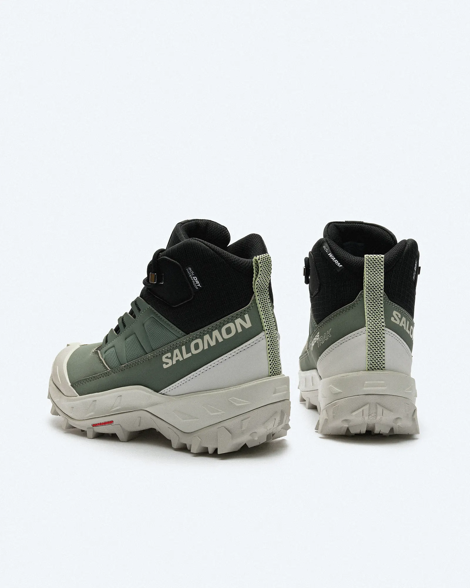 Salomon CROSSTRAK WP Boots Agave Green/Black/Canary Green Salomon CROSSTRAK WP Boots Agave Green/Black/Canary Green