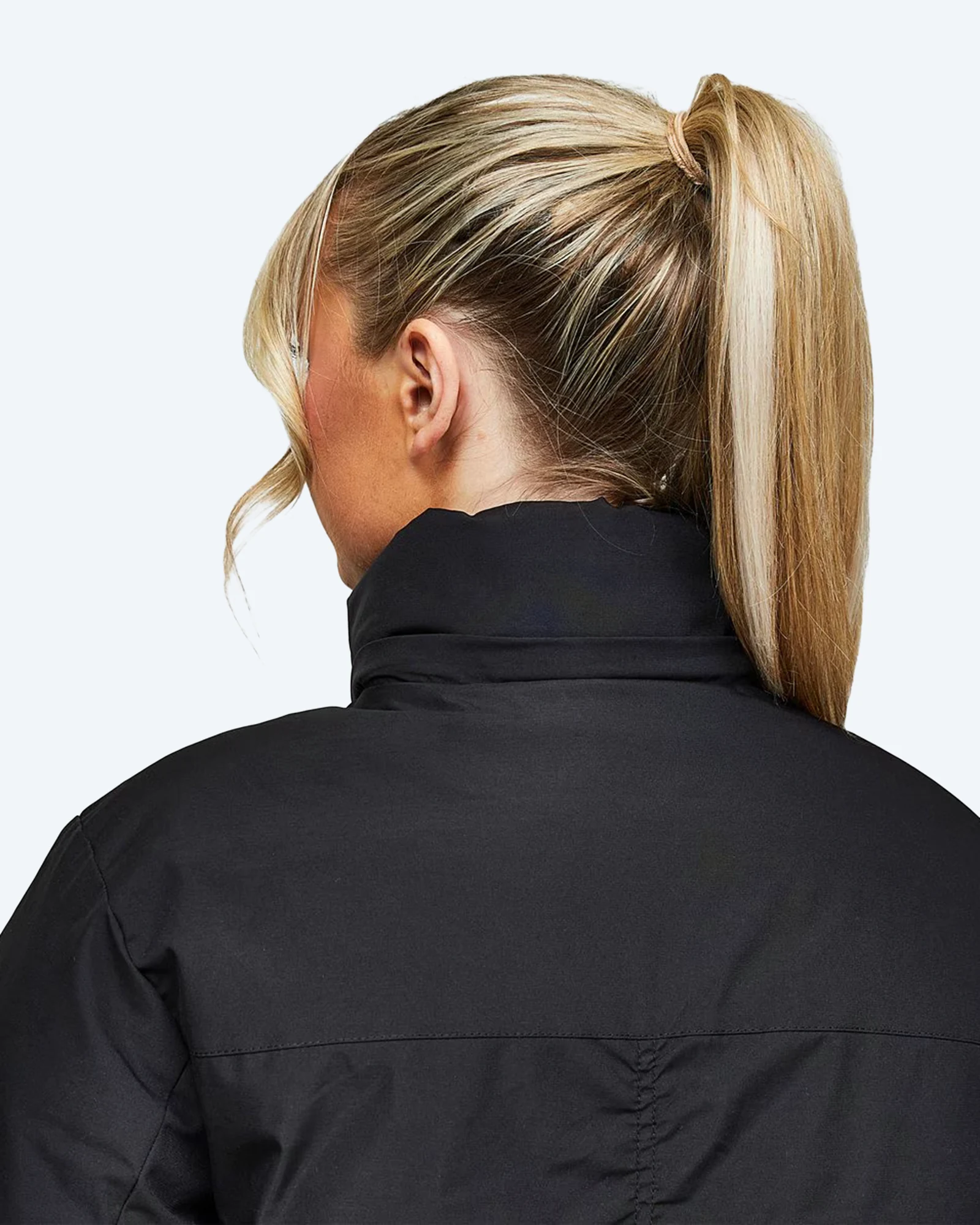Zavetti Canada Olivia Hooded Bomber Jacket Black