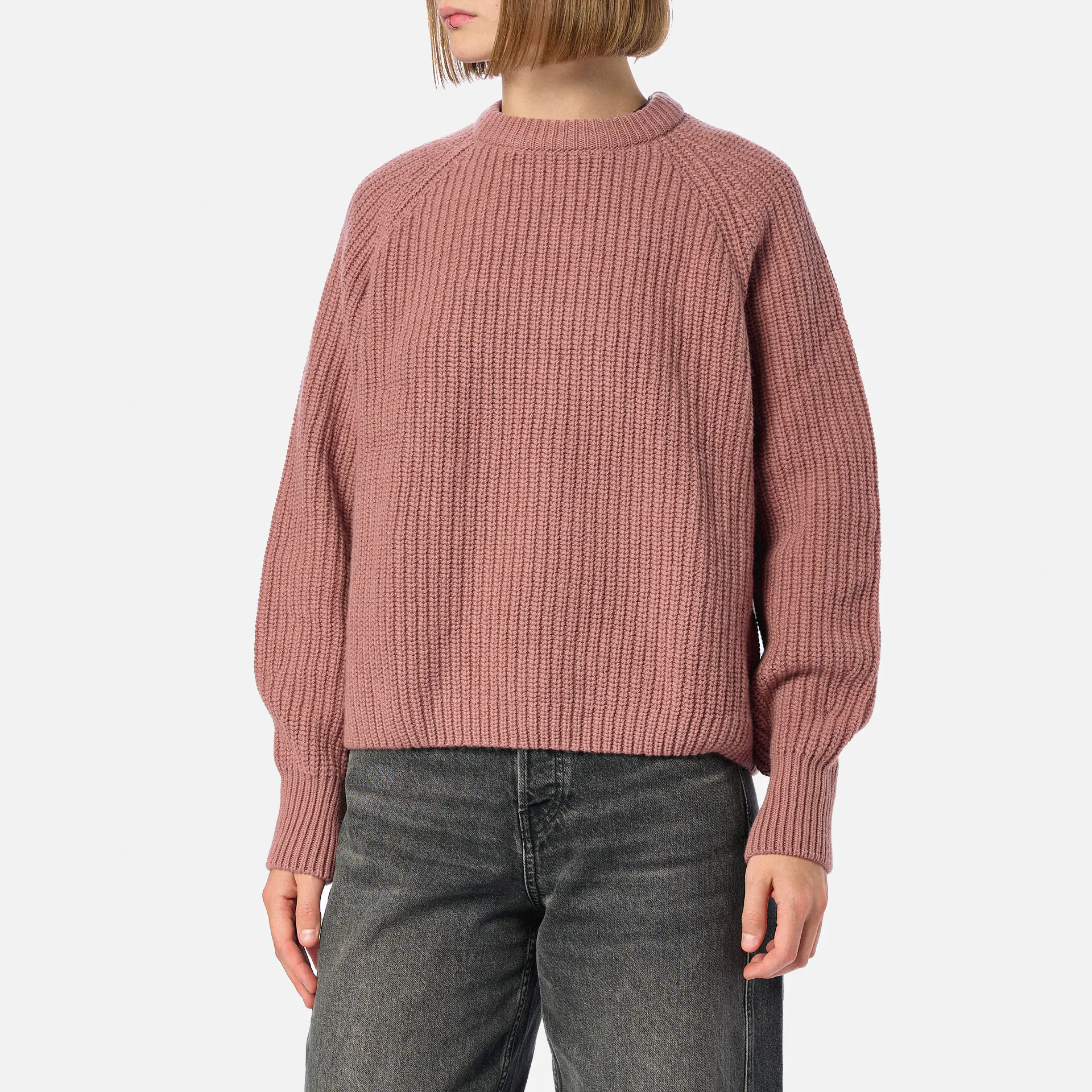 ARMEDANGELS KAAGI Knit Sweatshirt Light Berry