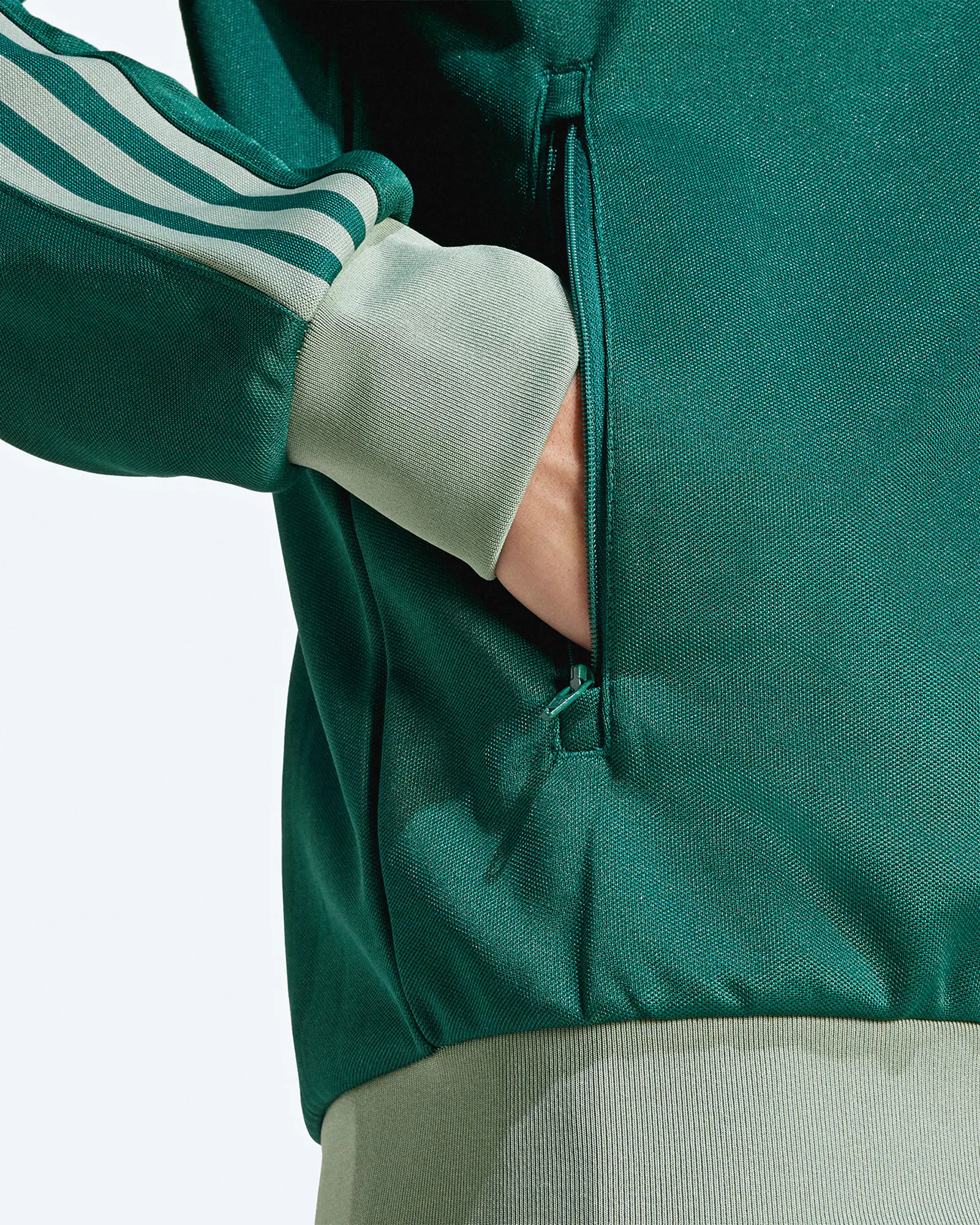 adidas adicolor Classic Beckenbauer Track Jacket Collegiate Green/Silver Green adidas adicolor Classic Beckenbauer Track Jacket Collegiate Green/Silver Green