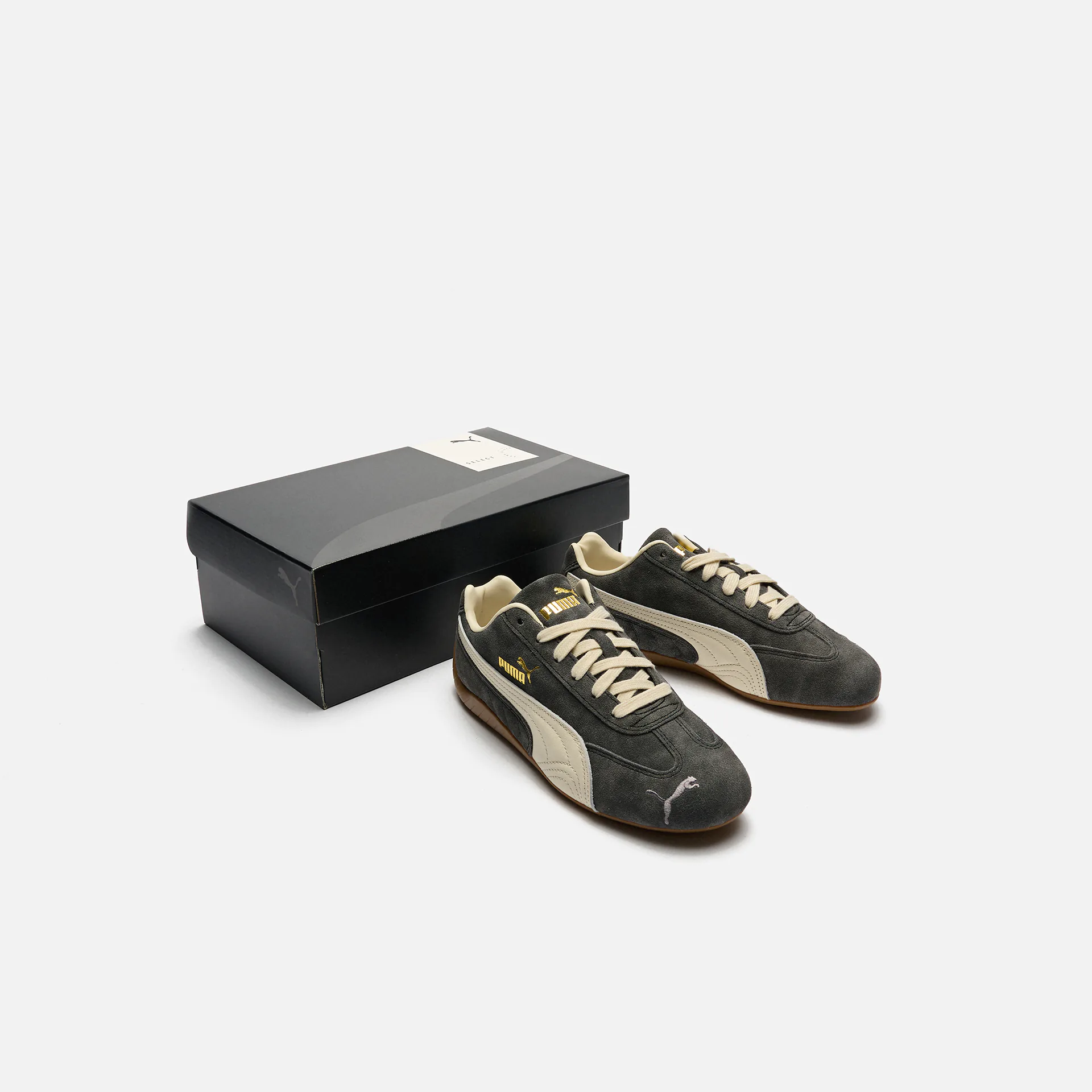PUMA Speedcat Faded Sneaker Cast Iron/Alpine Snow