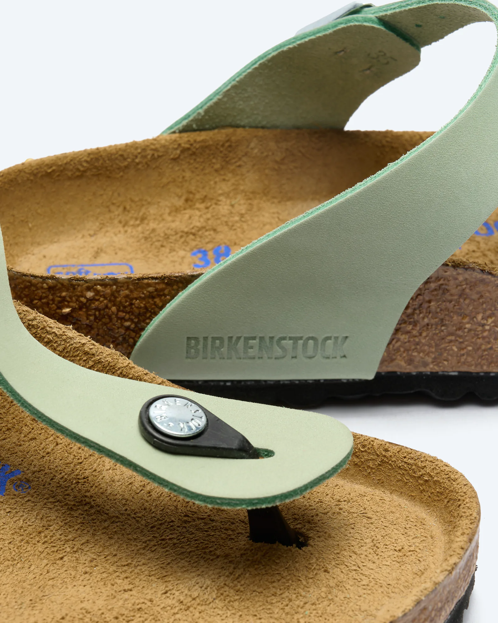 Gizeh Soft Footbed Sandals Matcha