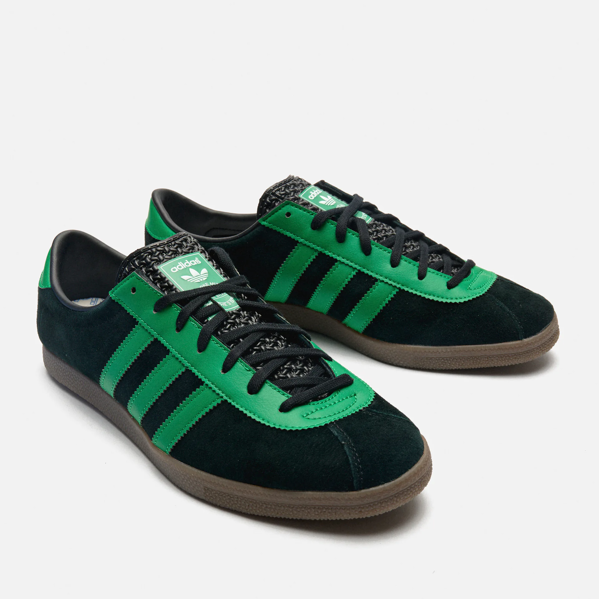 adidas Originals London Sneaker Black/Lime Green