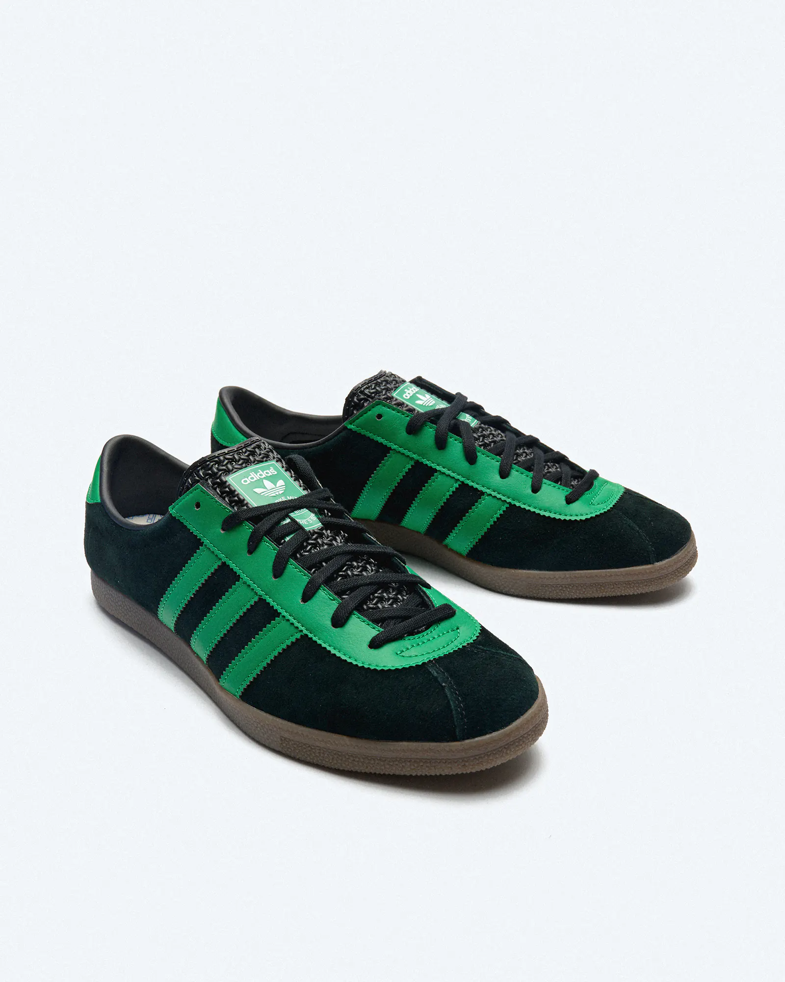 adidas Originals London Sneaker Black Lime Green