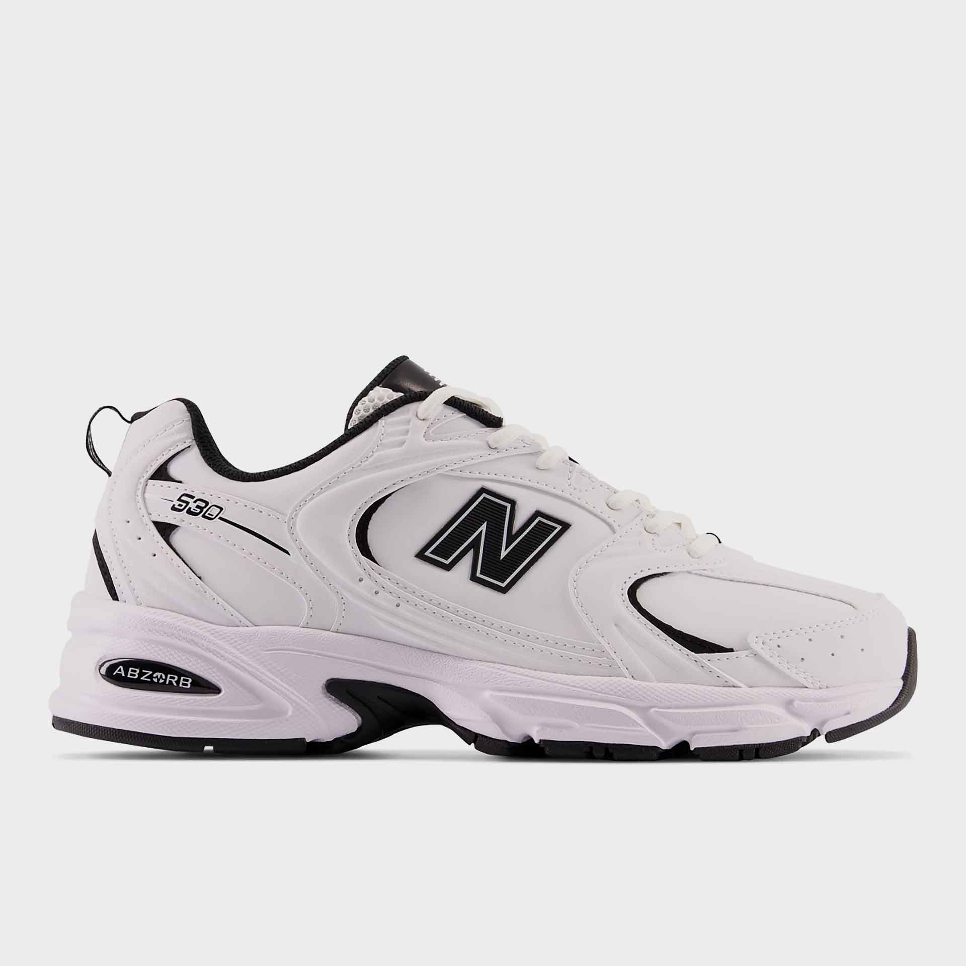 New Balance MR530SYB Sneaker White/Silver Metallic