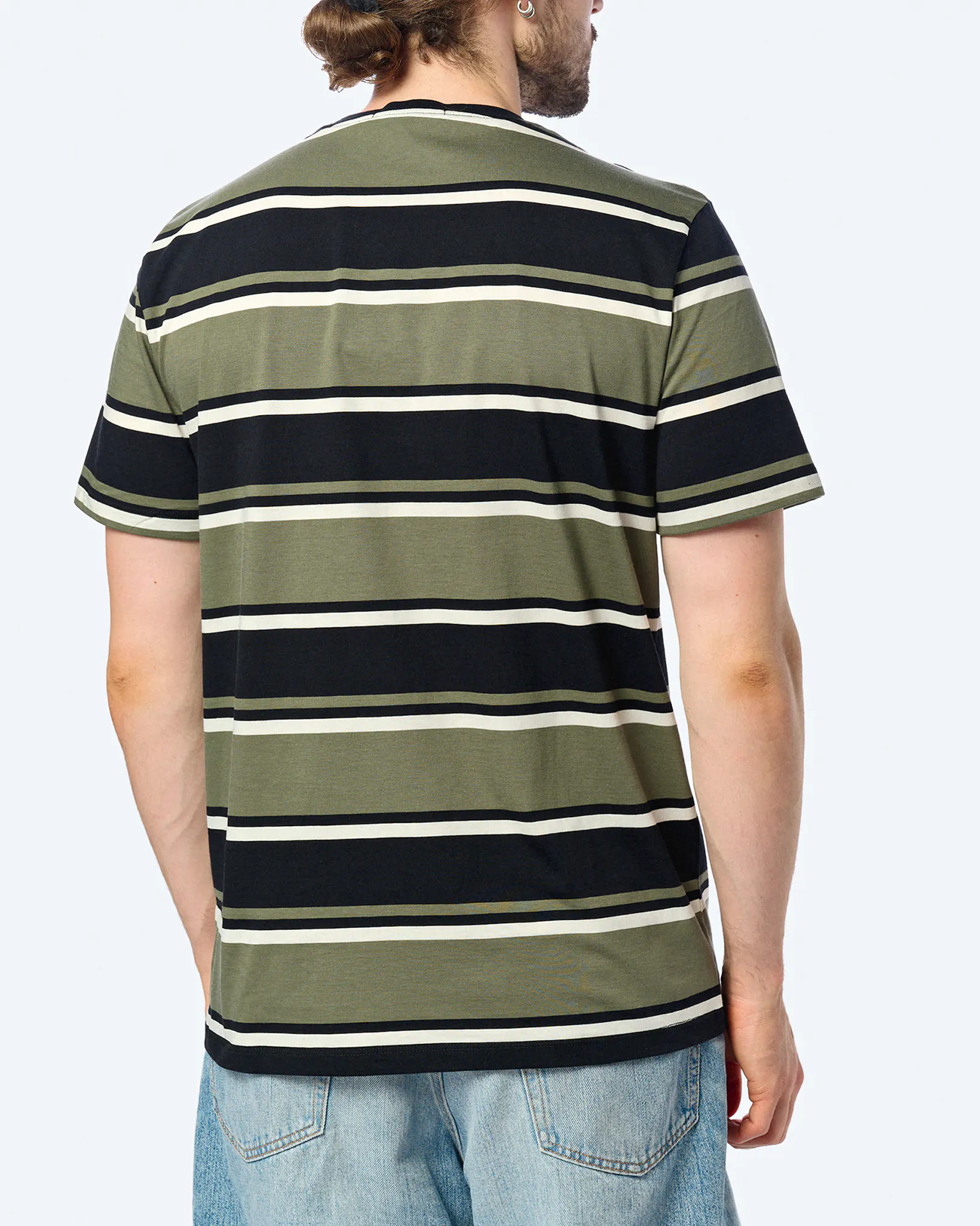 Fred Perry Bold Striped T-Shirt Black