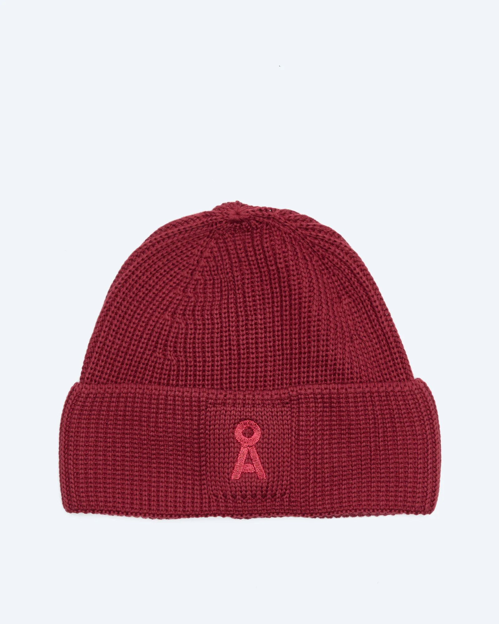 Iconic Å Nildaao Cotton Beanie Velvet Red