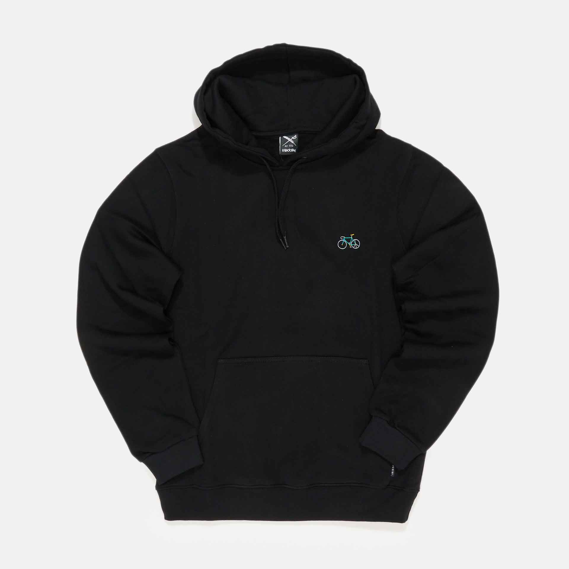 Iriedaily Peaceride Embroidered Hoodie Black