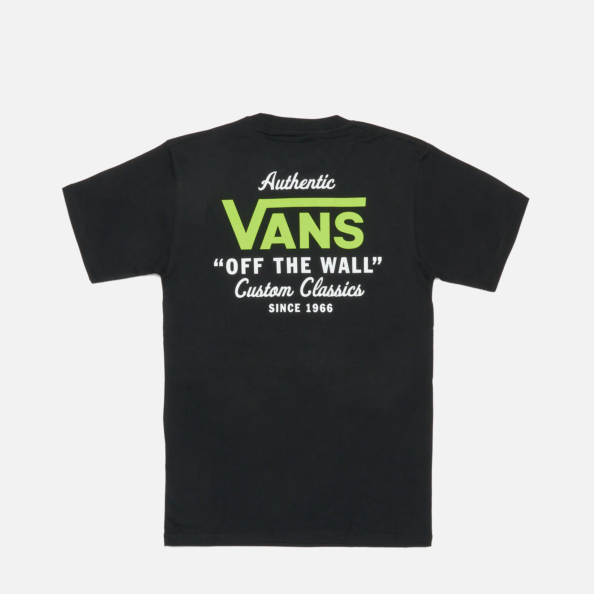 Vans Holder Classic T-Shirt Black/Lime Green