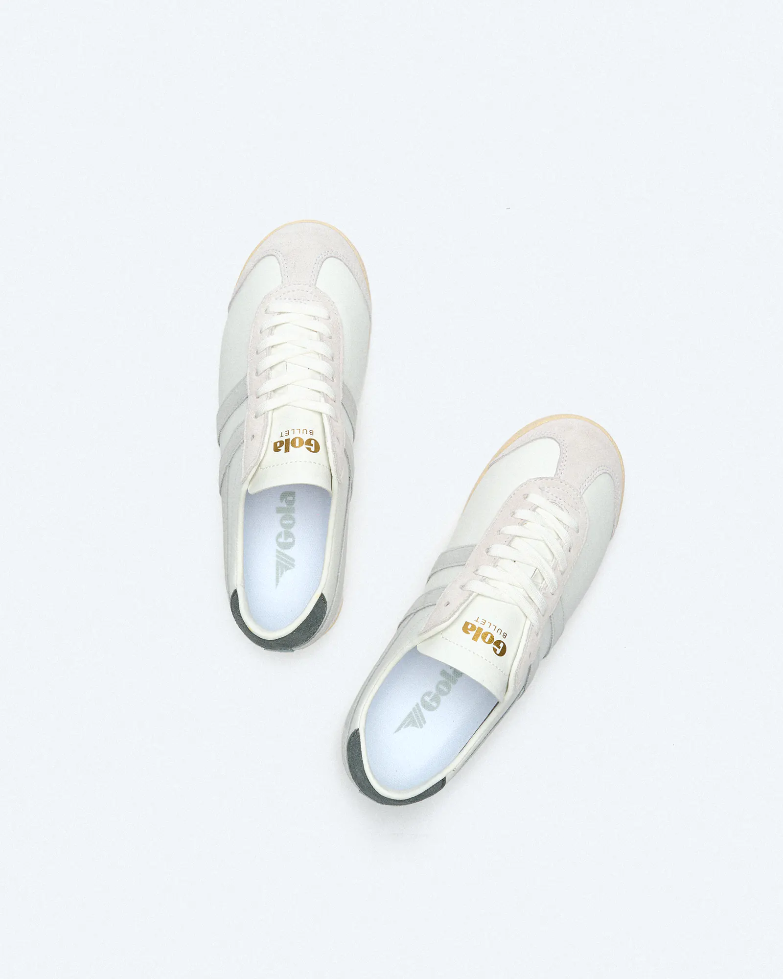 Gola Bullet Pure Sneaker White/Ice Blue/Storm Gola Bullet Pure Sneaker White/Ice Blue/Storm