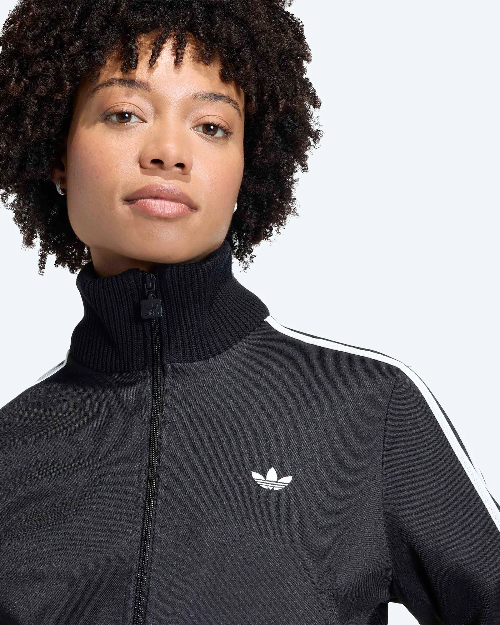 Firebird Knitted Track Top Black