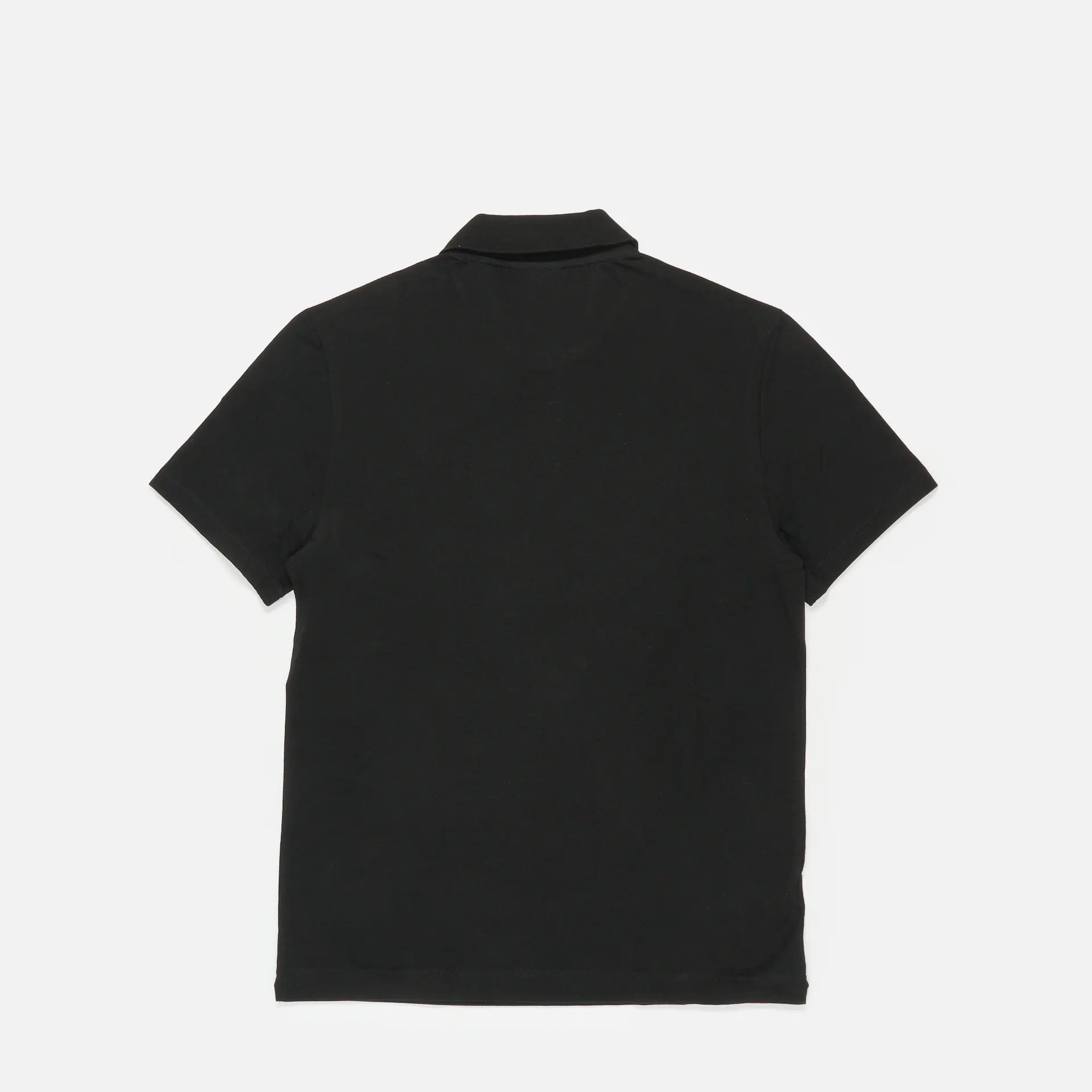 Lacoste Ribbed Collar Tennis Polo Shirt Black