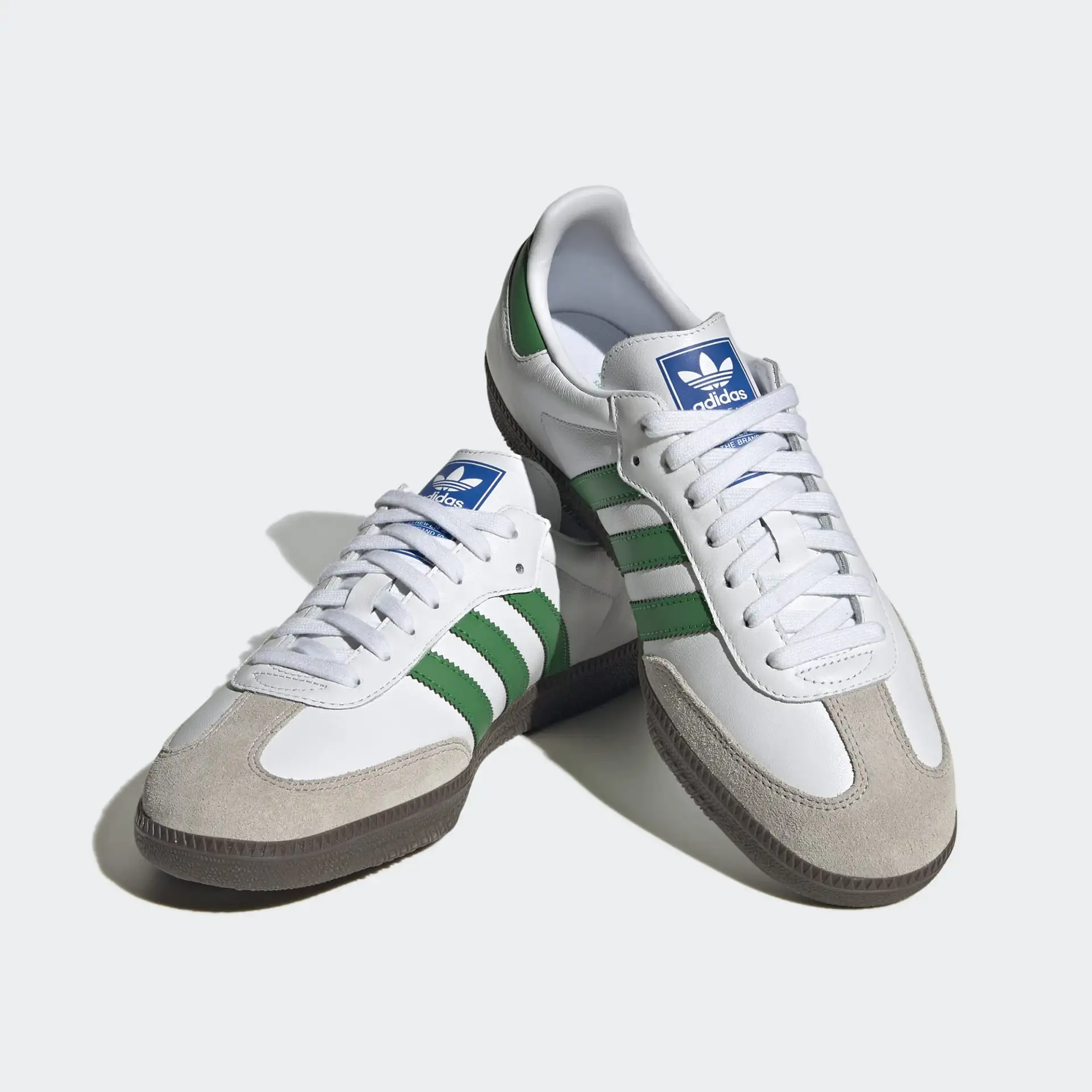 adidas Originals Sneaker Samba OG White/Green/Gum adidas Originals Sneaker Samba OG White/Green/Gum