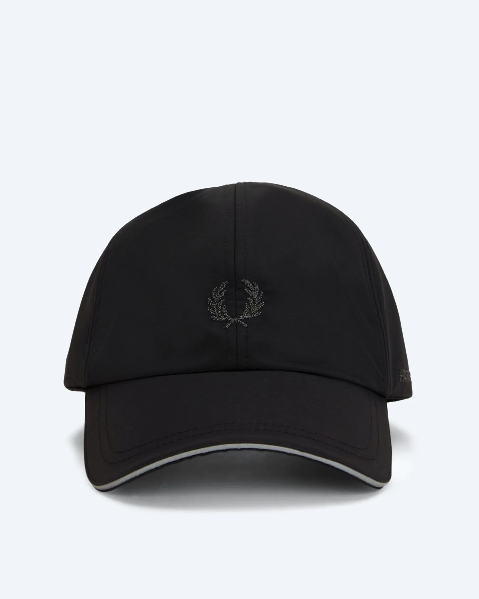 Reflective Piped Brentham Cap Black