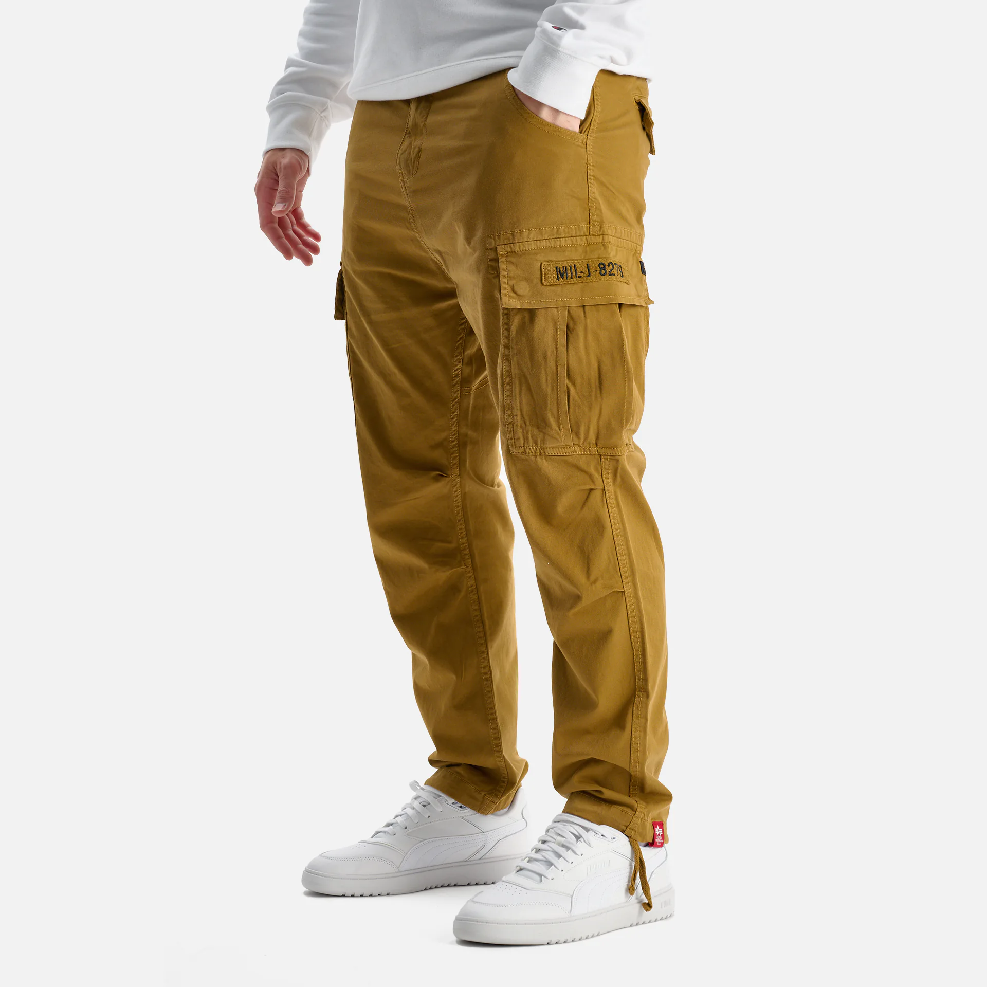 Alpha Industries Utility Cargo Pants Khaki