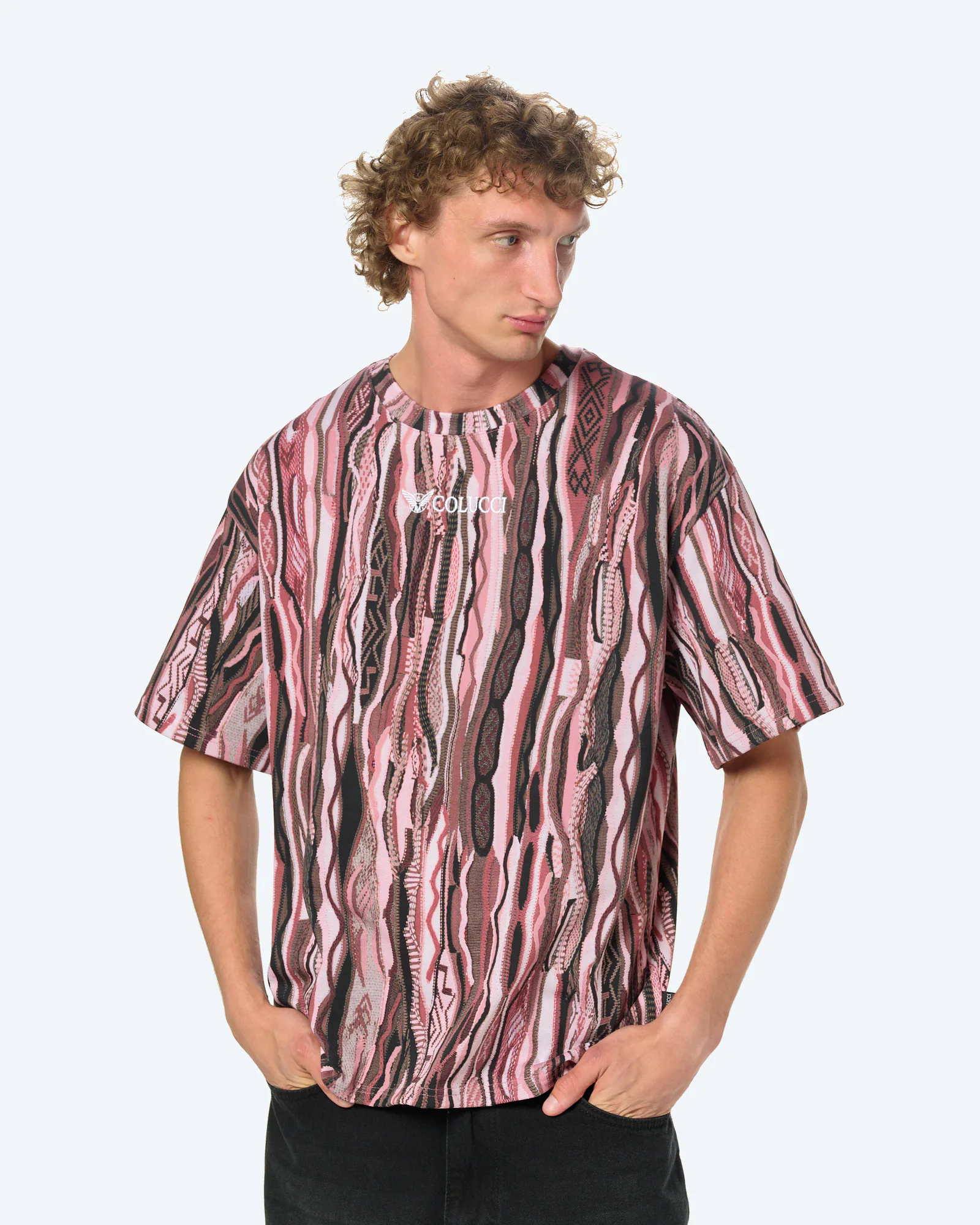 Signature T-Shirt Aop Rose