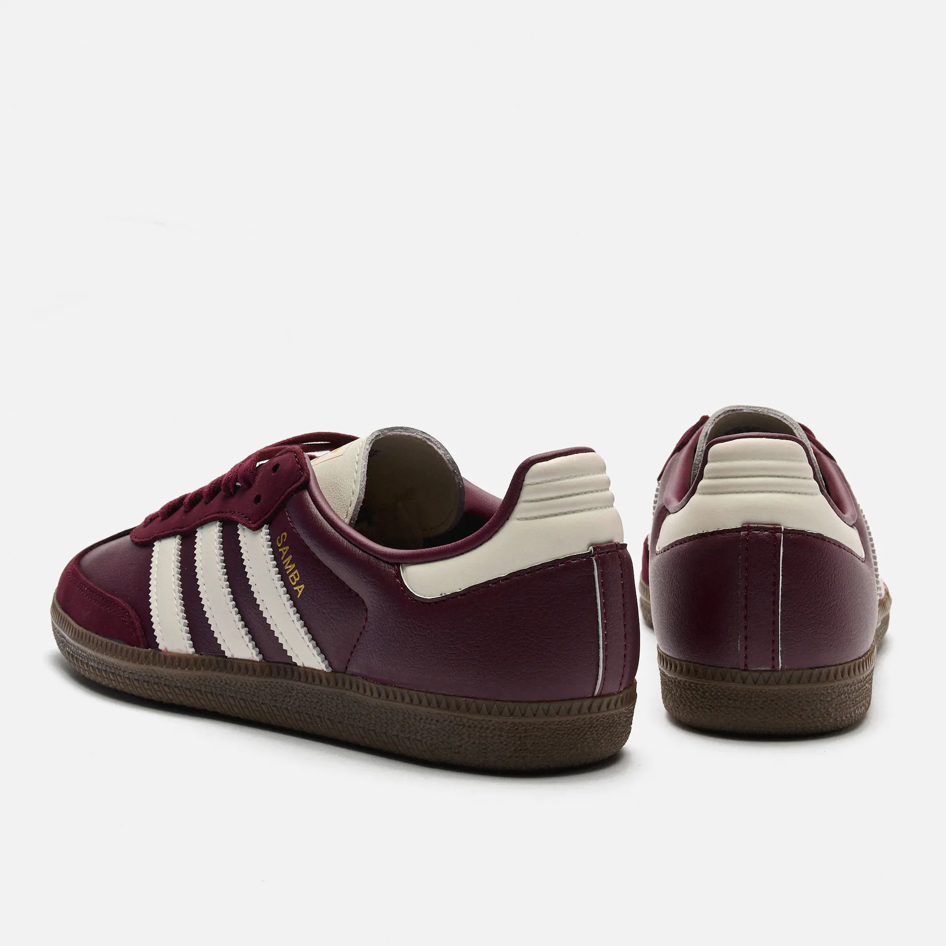 adidas Originals Samba Sneaker OG W Maroon/White/Gum