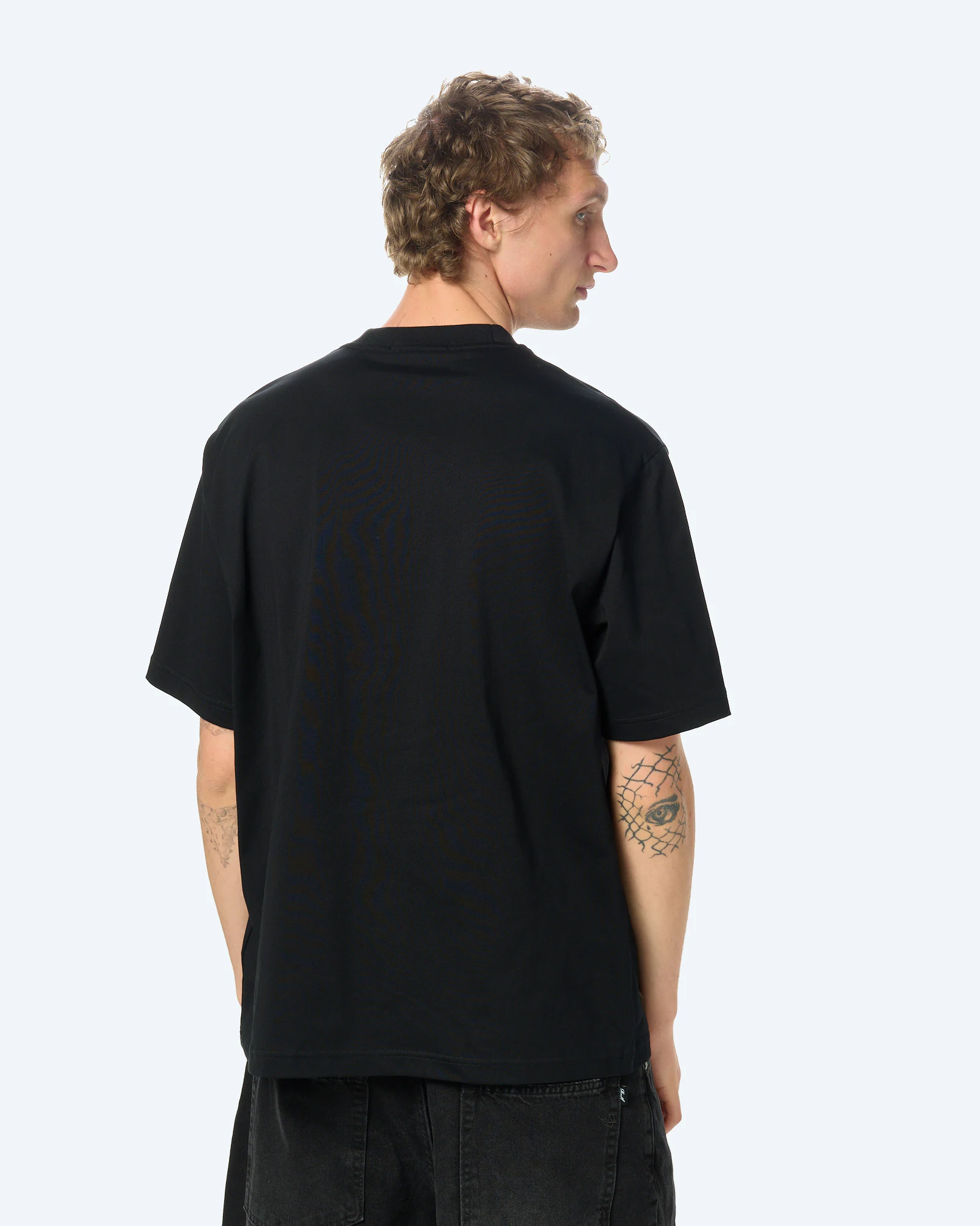 Fred Perry Circle Graphic T-Shirt Black