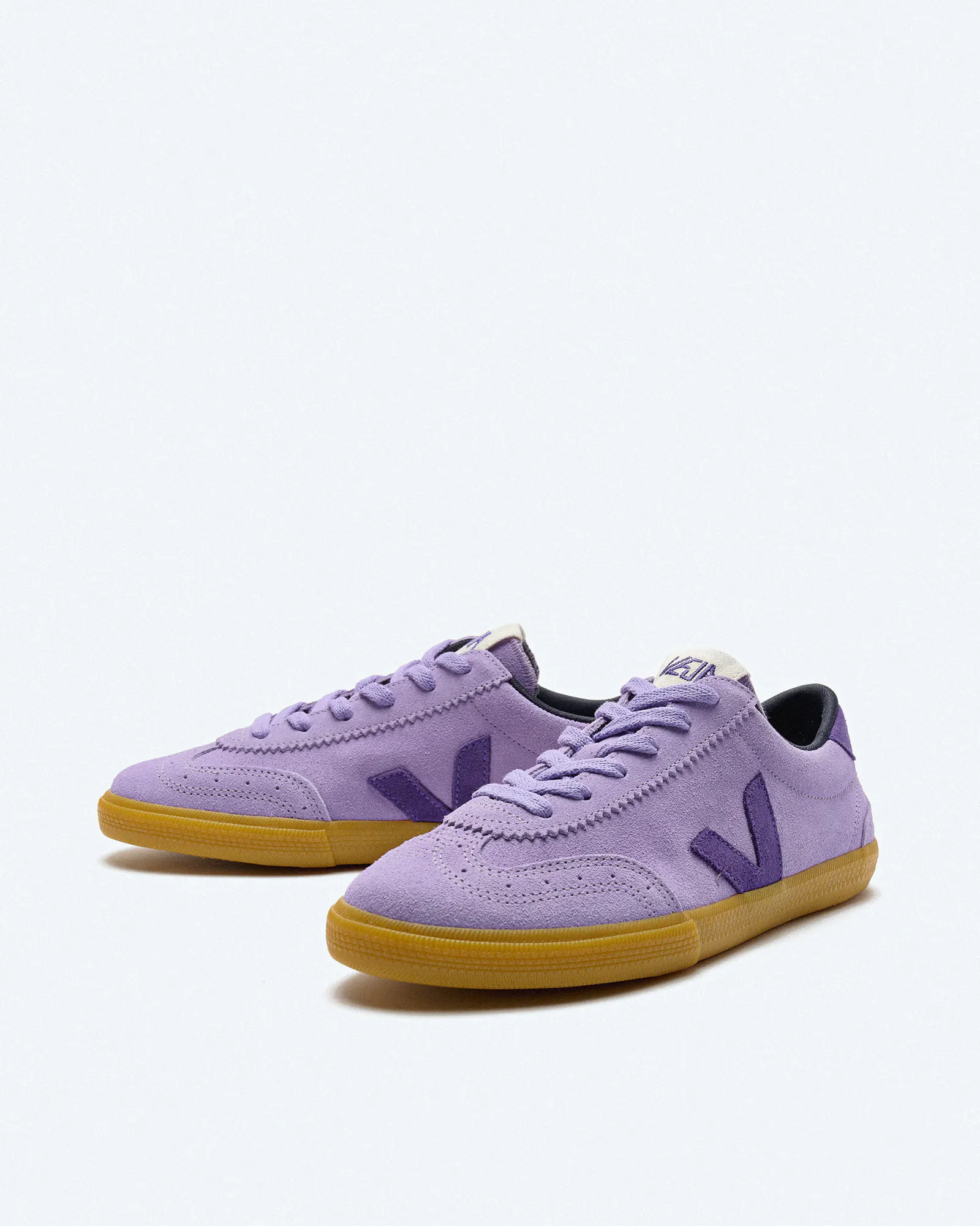 Veja Volley Suede Leather Sneaker Lavande Purple Veja Volley Suede Leather Sneaker Lavande Purple