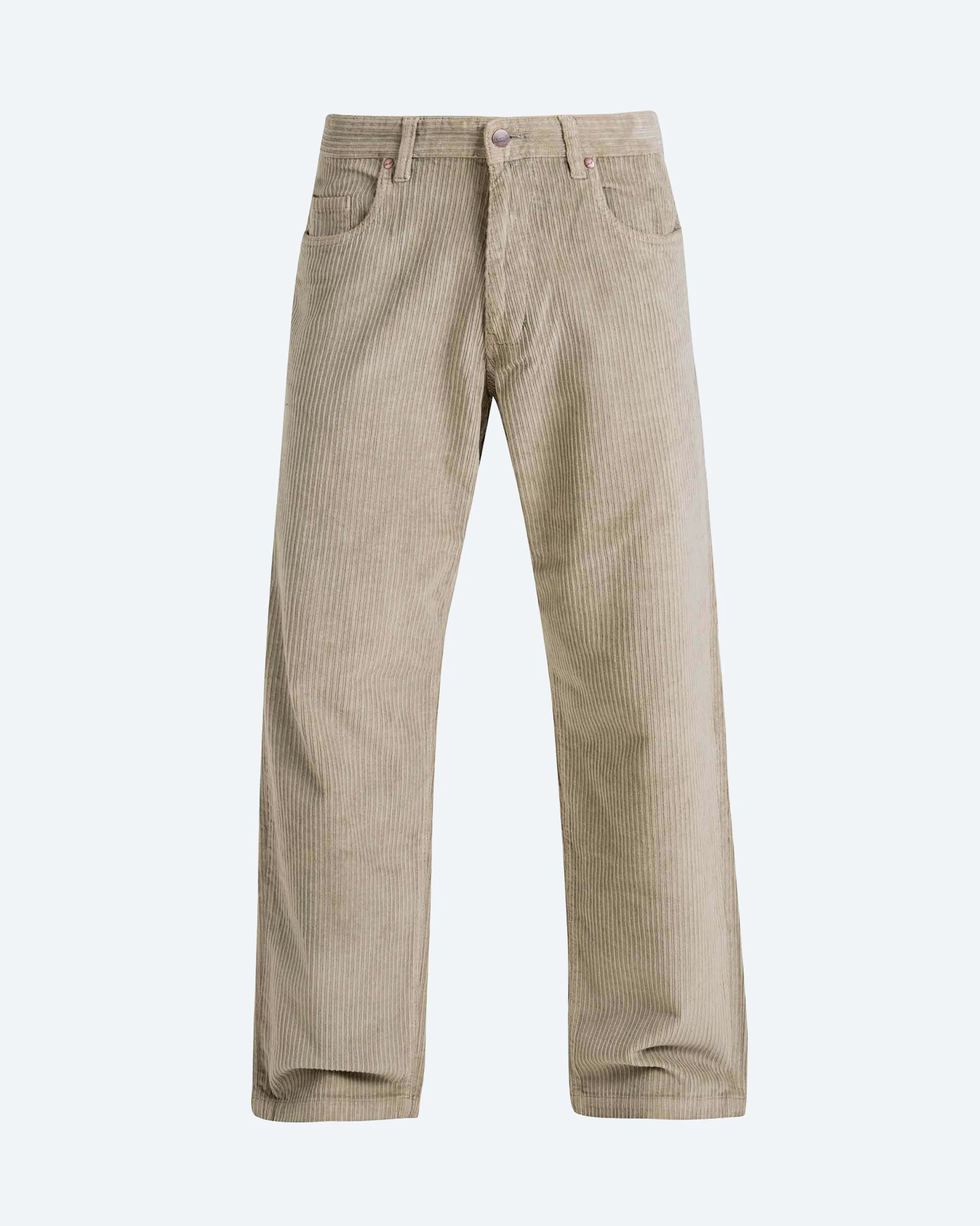 Solid Pant Dual Cord Olive Grey