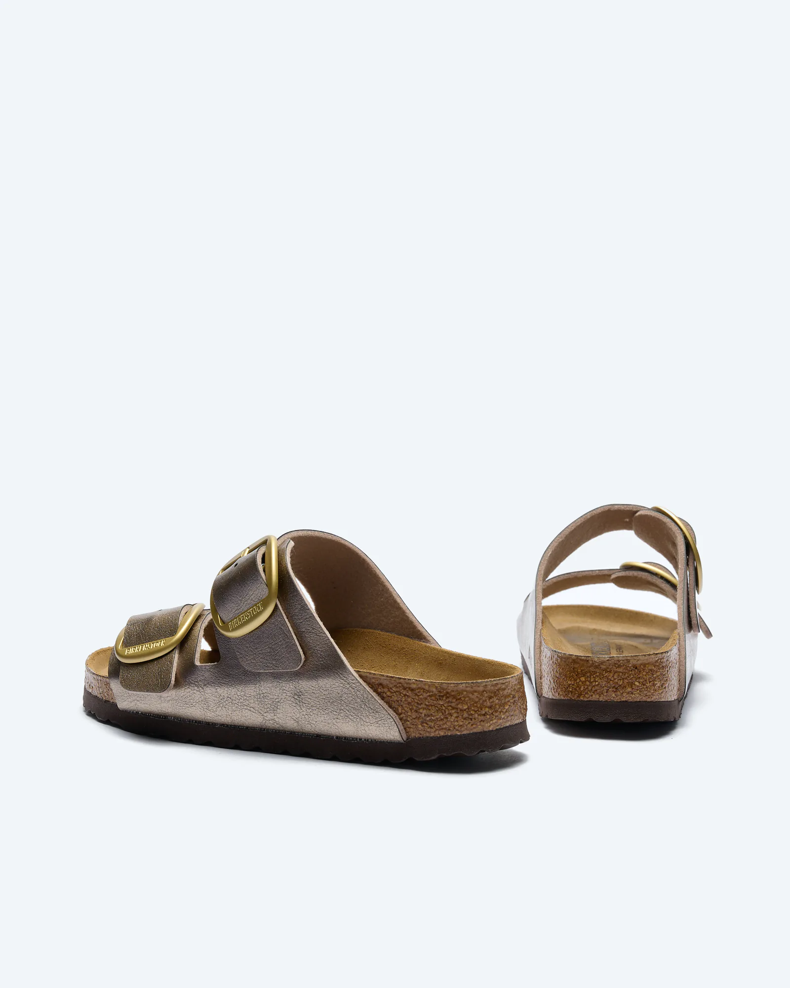 Birkenstock Arizona Big Buckle Birko-Flor Sandals Graceful Taupe