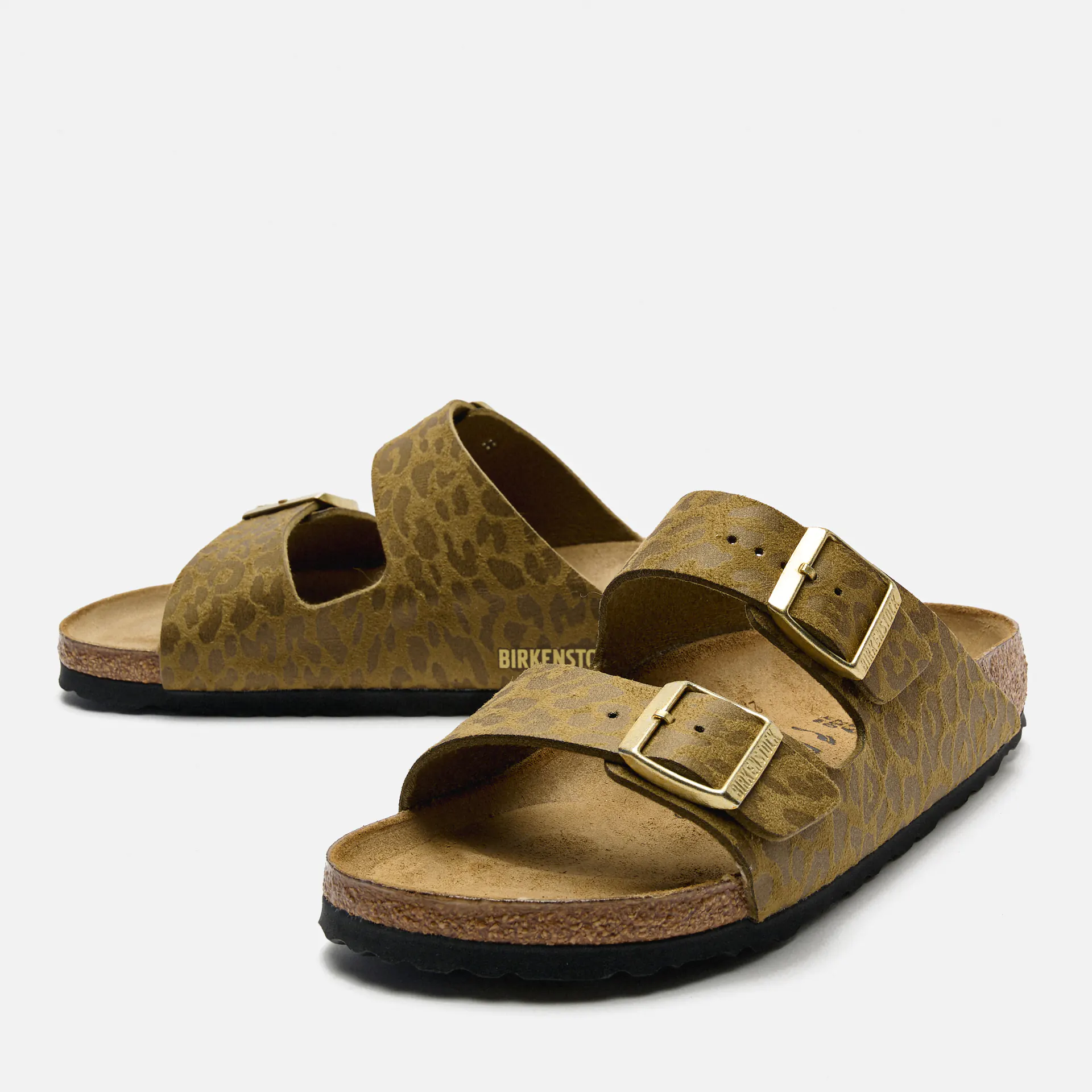 Birkenstock Arizona BS Synthetik (Narrow Fit) Sandals Leo Khaki