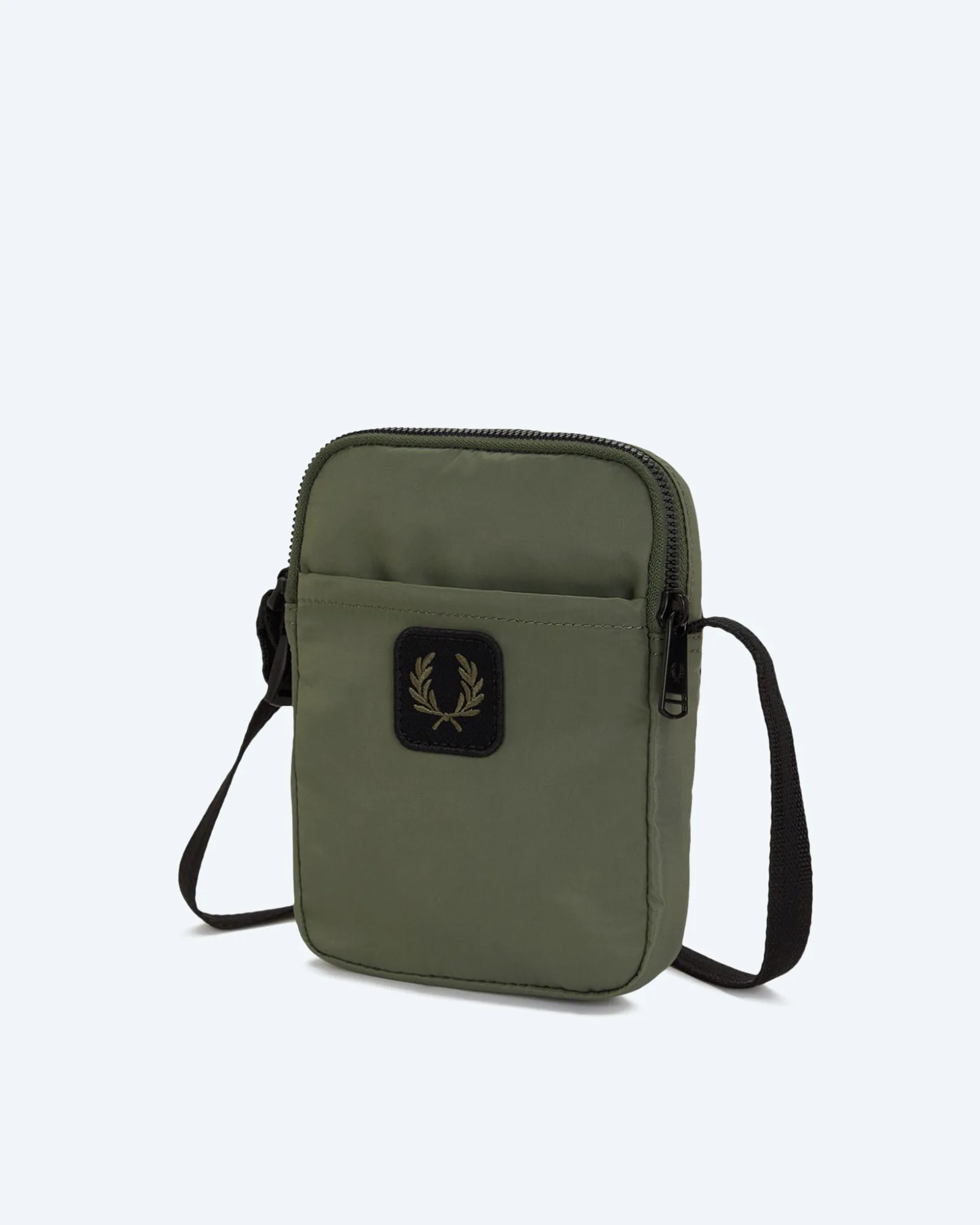 Crinkle Nylon Small Side Bag Laurel Wreath Green