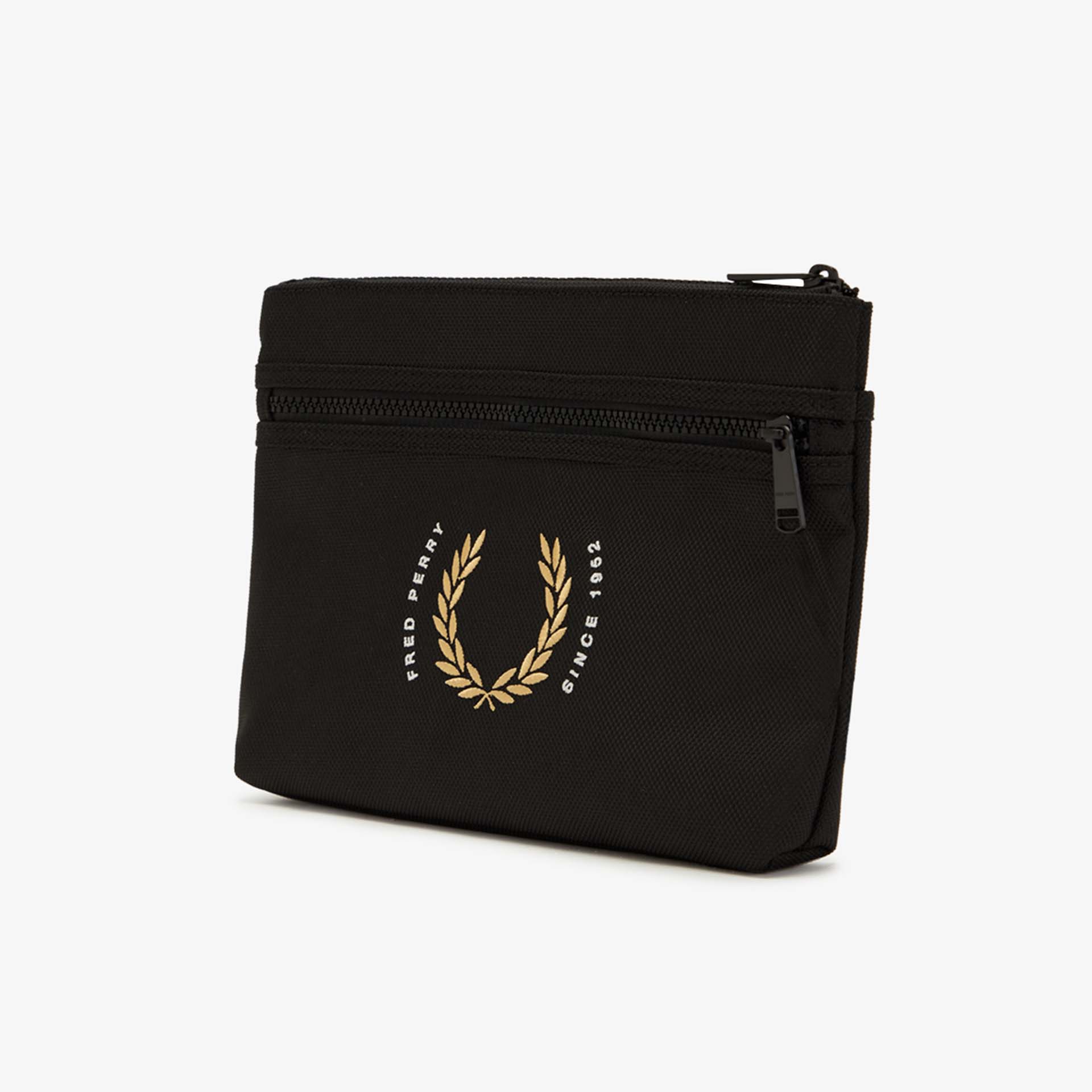 Fred Perry Laurel Wreath Sacoche Bag Black