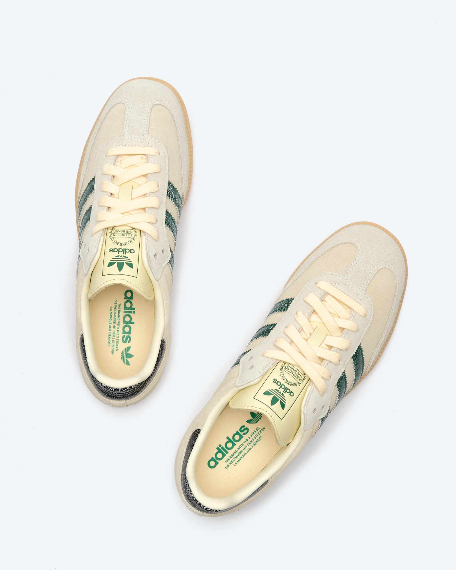 Originals Samba OG Sneaker Core White/Core Green/Magic Beige