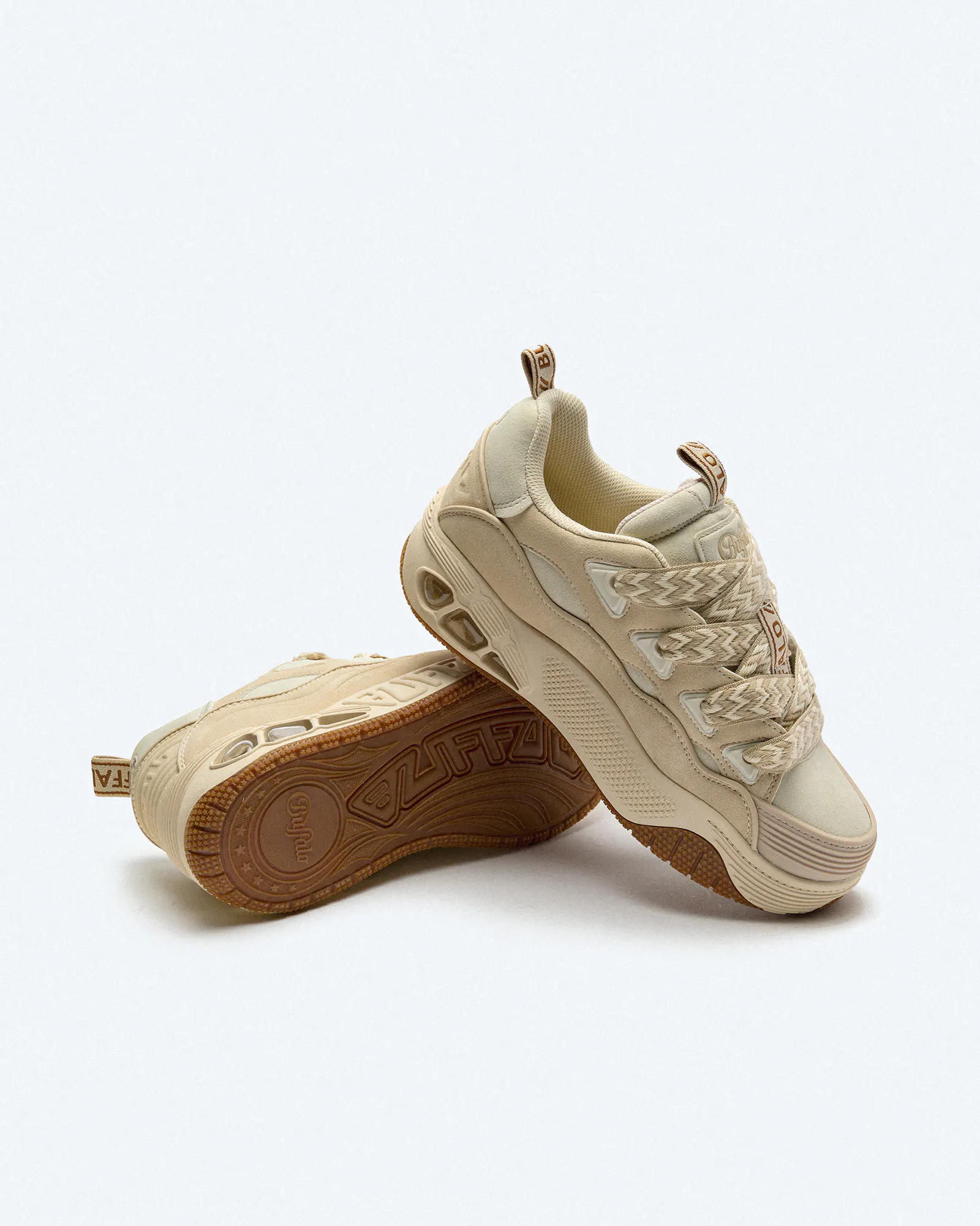 Buffalo Hero Skate Vegan Nubuck Sneaker Cream/Beige Buffalo Hero Skate Vegan Nubuck Sneaker Cream/Beige
