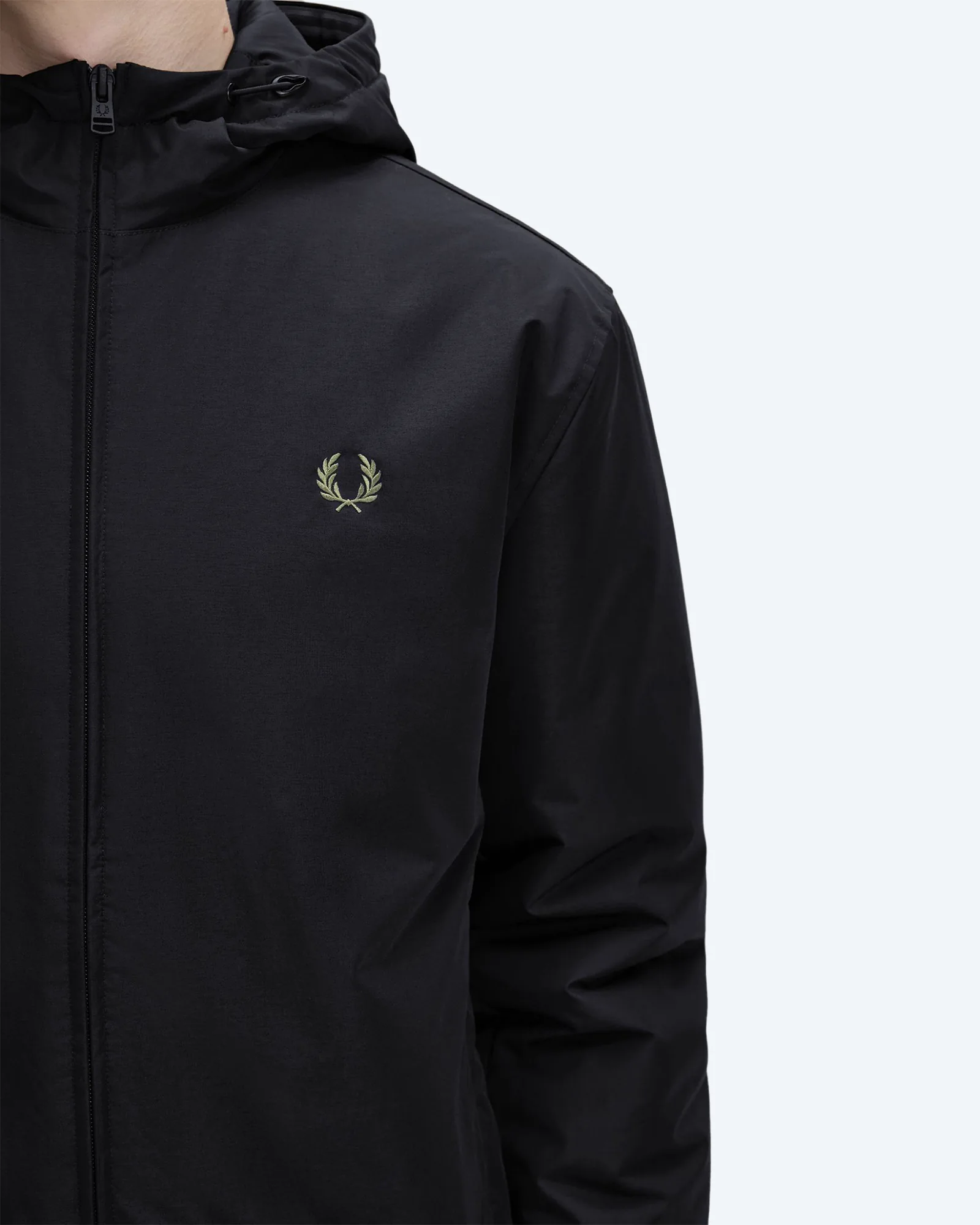 Hooded Brentham Jacket Black