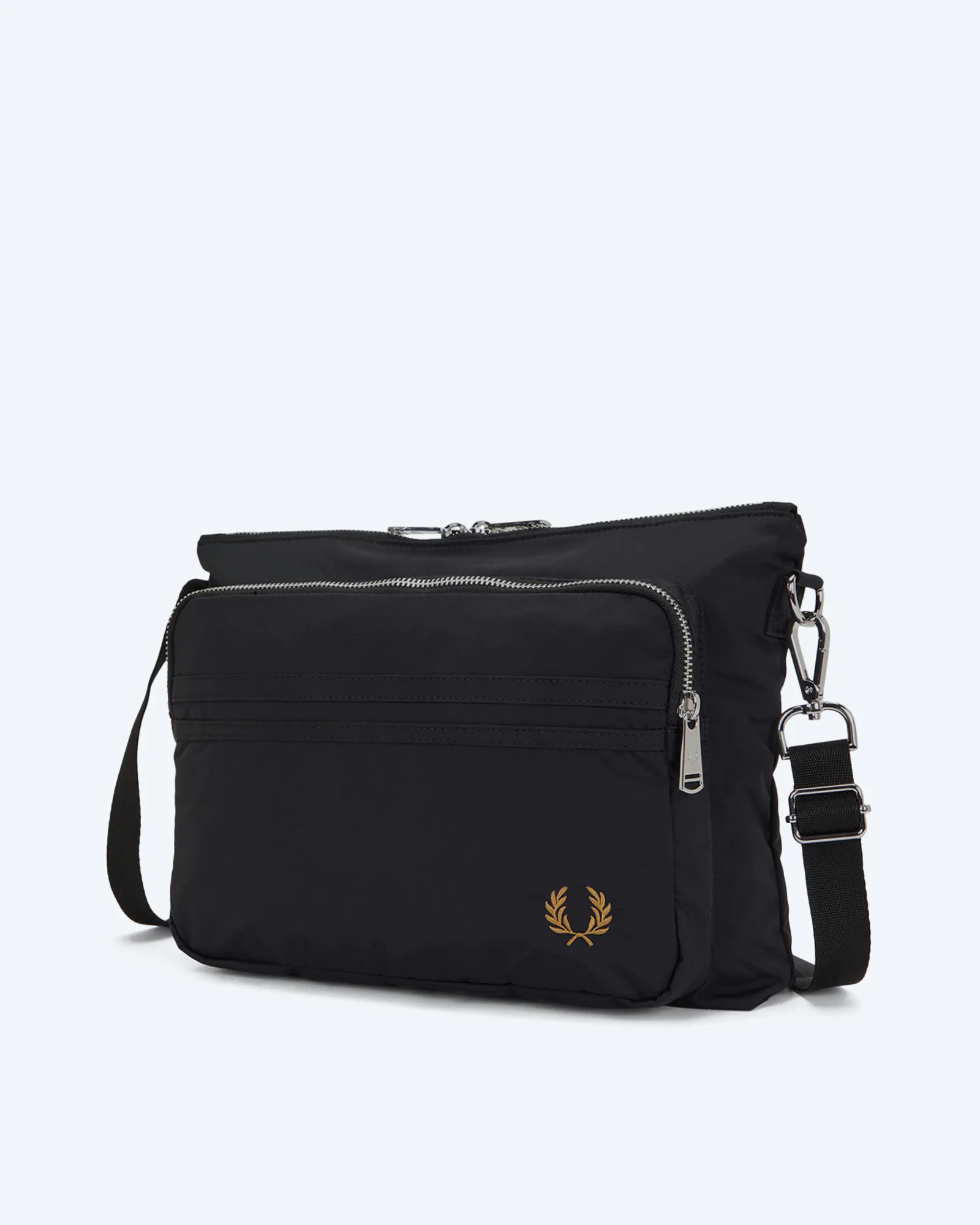 Fred Perry Brentham Crossbody Bag Black