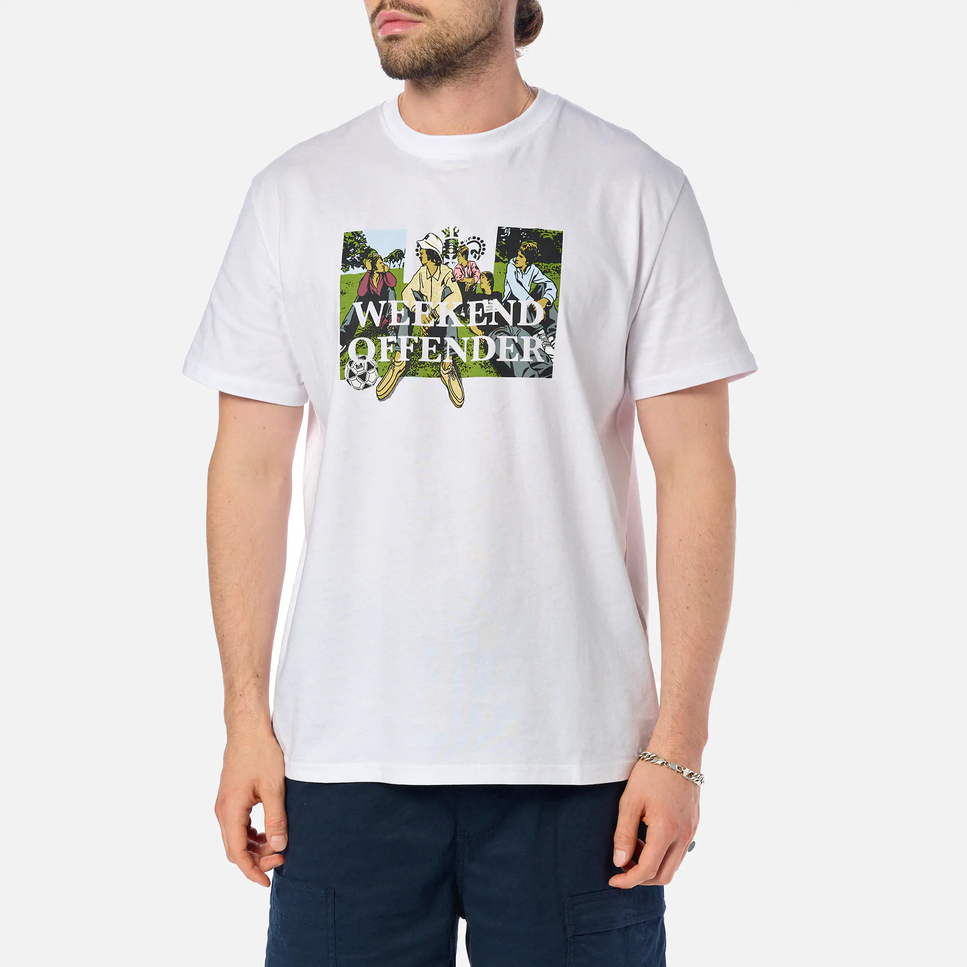 Weekend Offender Hymns T-Shirt White