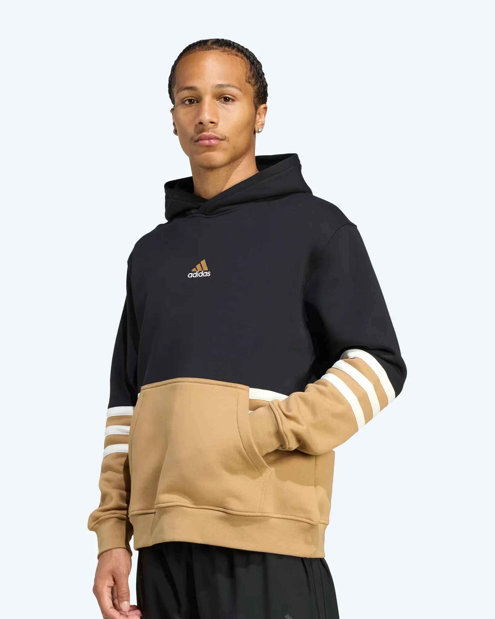 adidas Originals Archive Cutline Hoodie Black/Cardboard