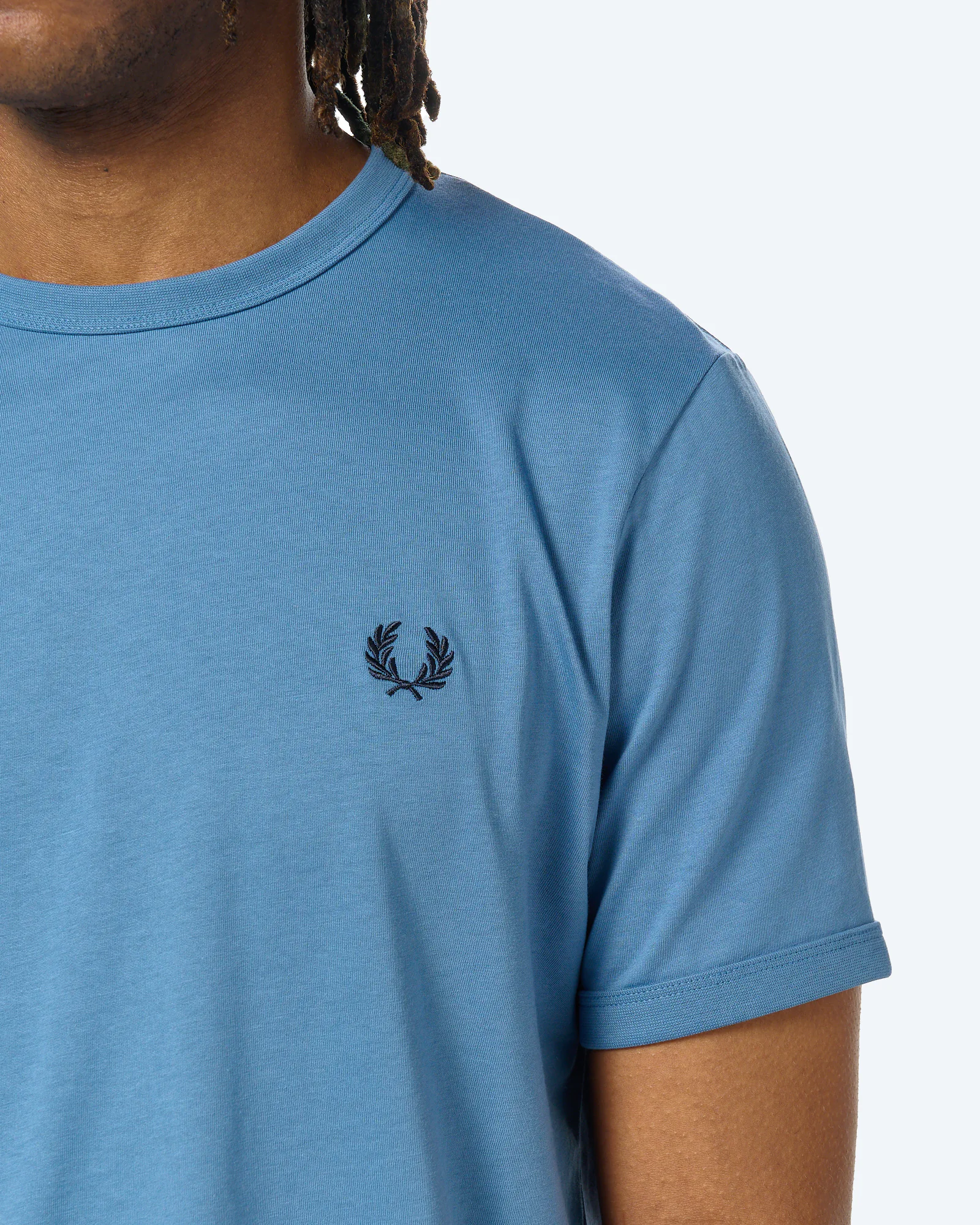 Fred Perry Ringer T-Shirt Ace Blue