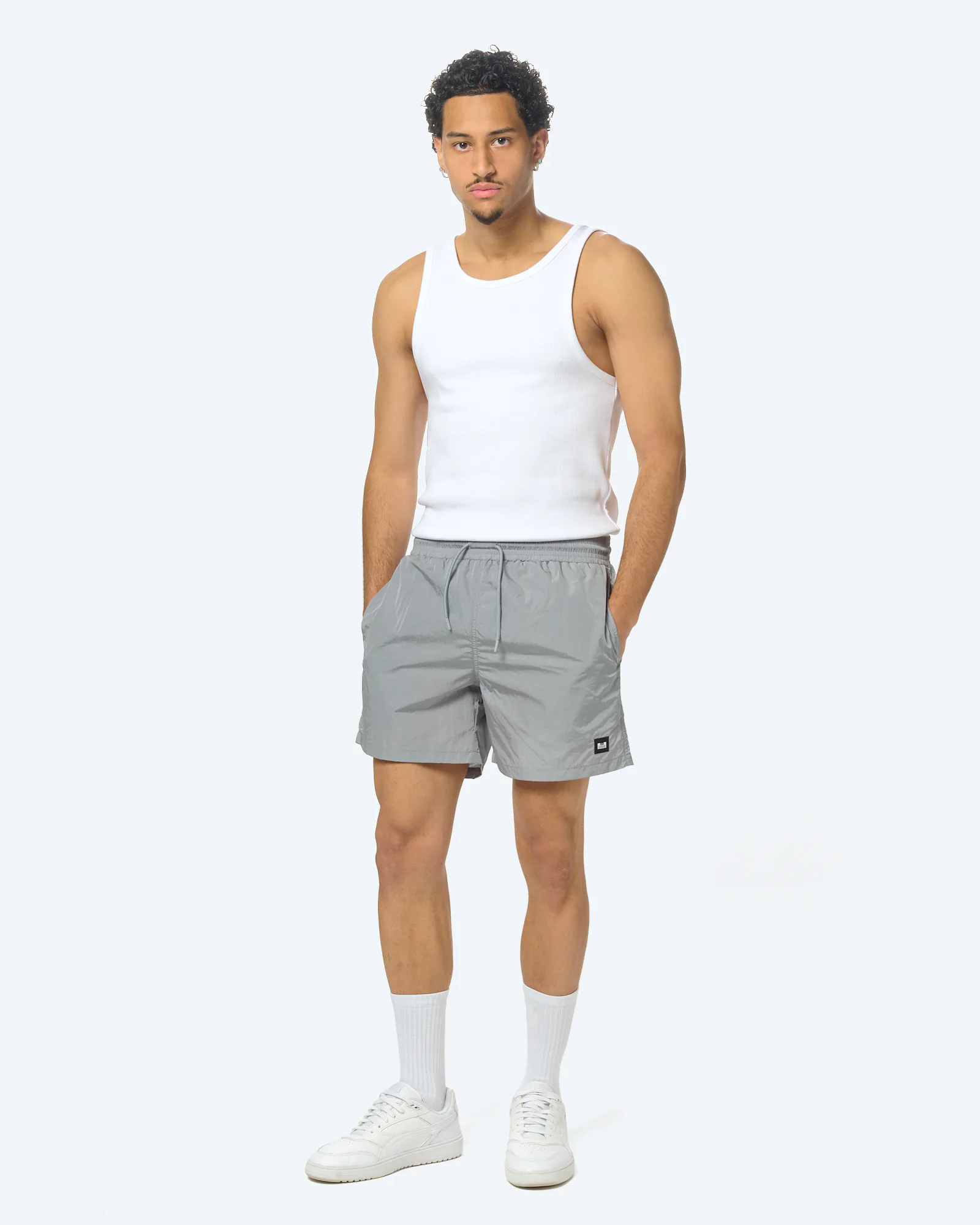 Weekend Offender Stacks Swim Short Smokey