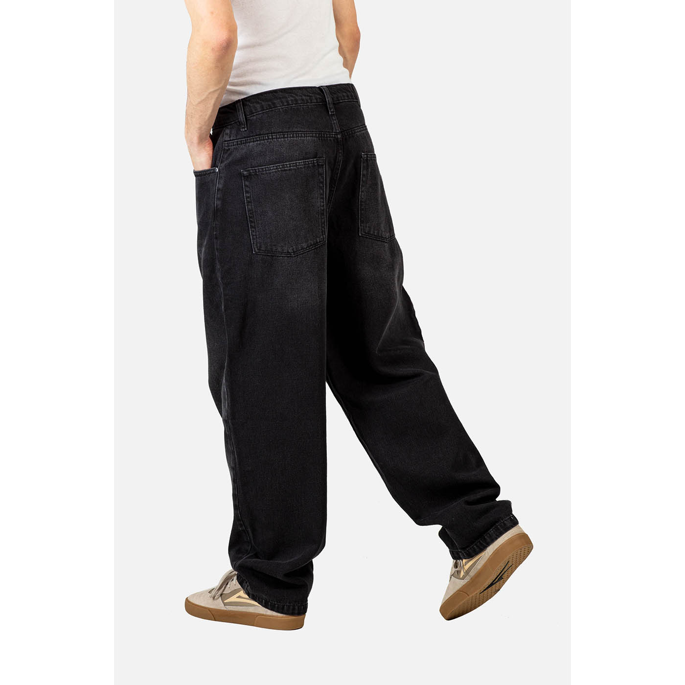 Reell Jeans Baggy Heavy Loose Fit Jeans Black Wash