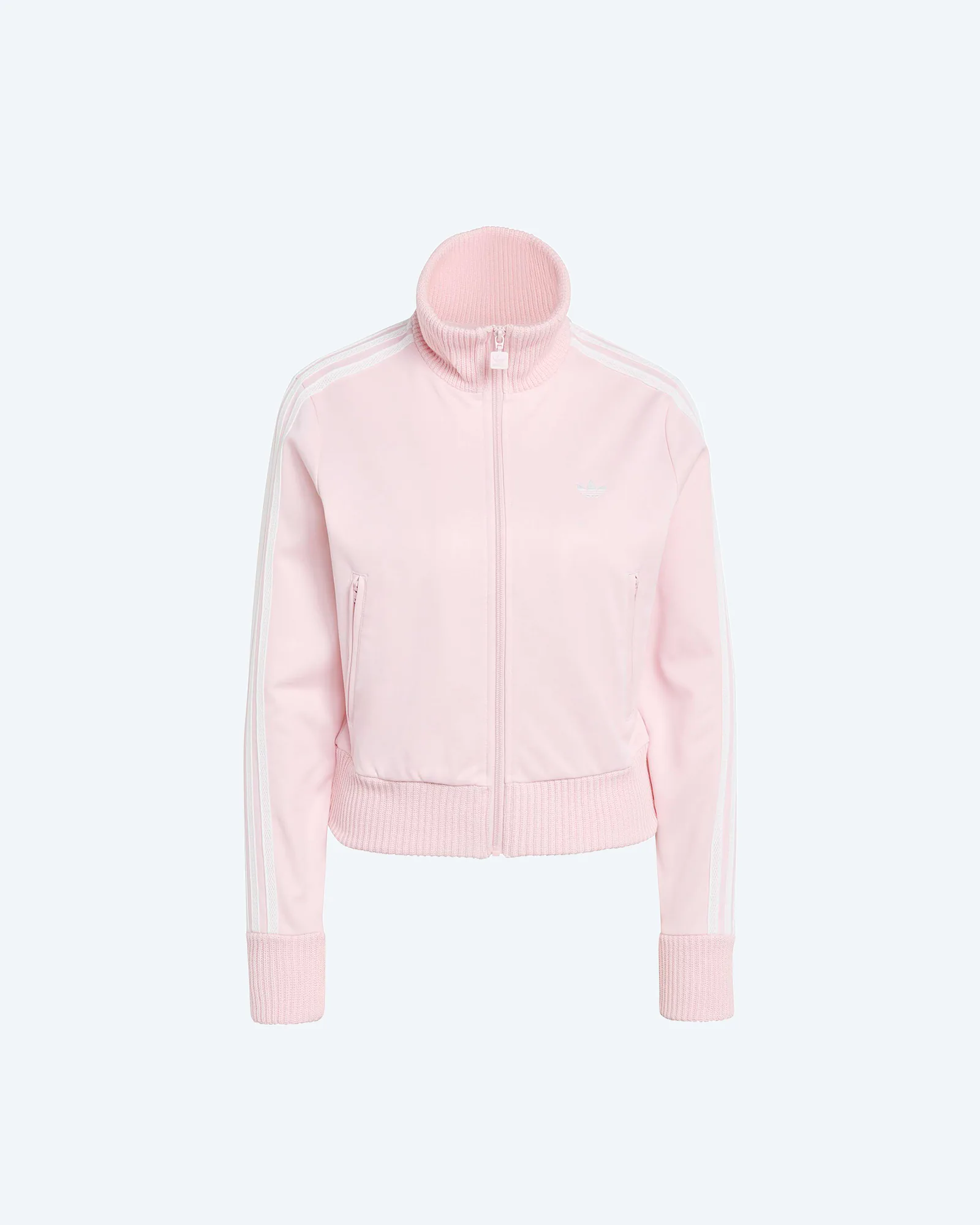 Firebird Knitted Track Top Sandy Pink