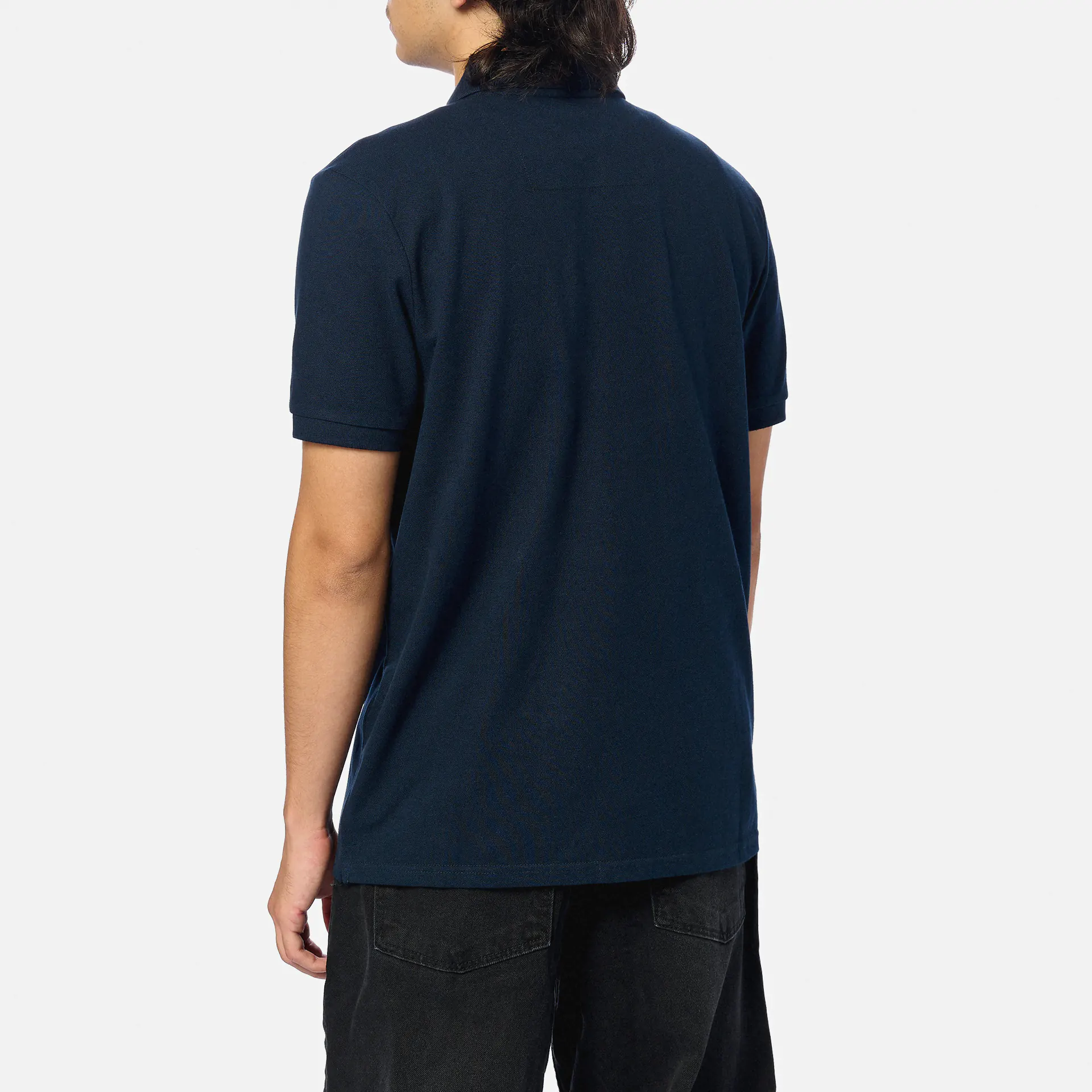 Weekend Offender Caneiros Badge Polo Shirt Navy