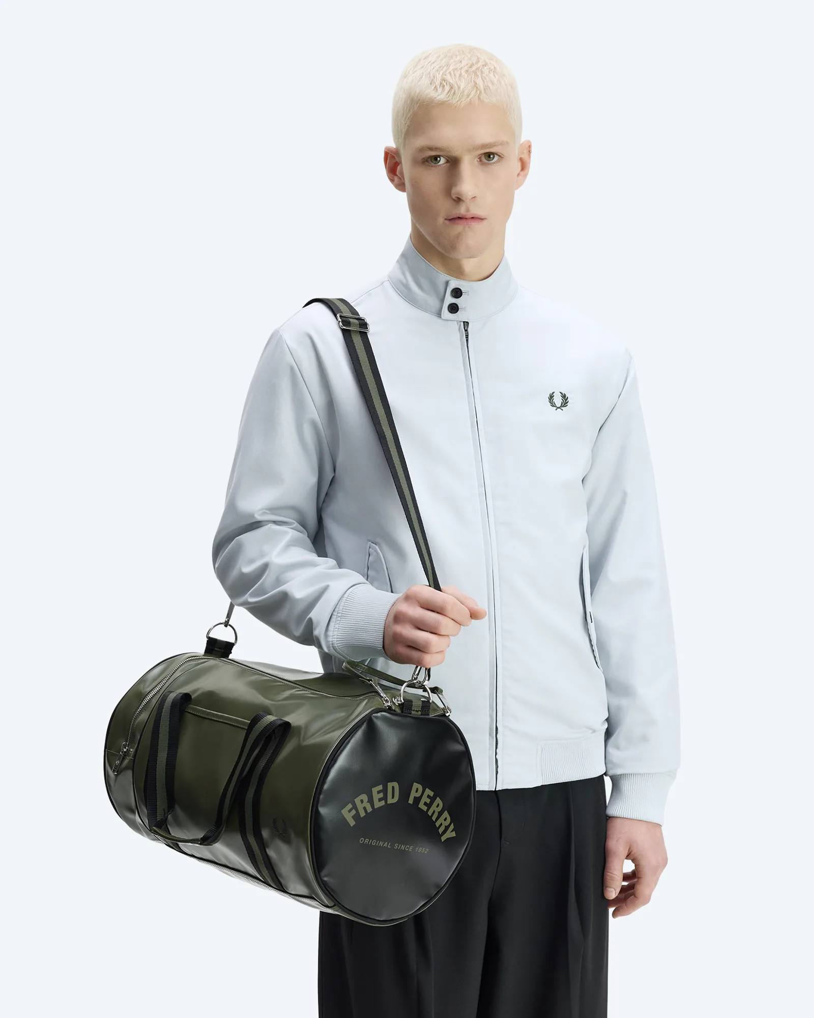 Classic Barrel Bag Laurel Wreath Green/Black
