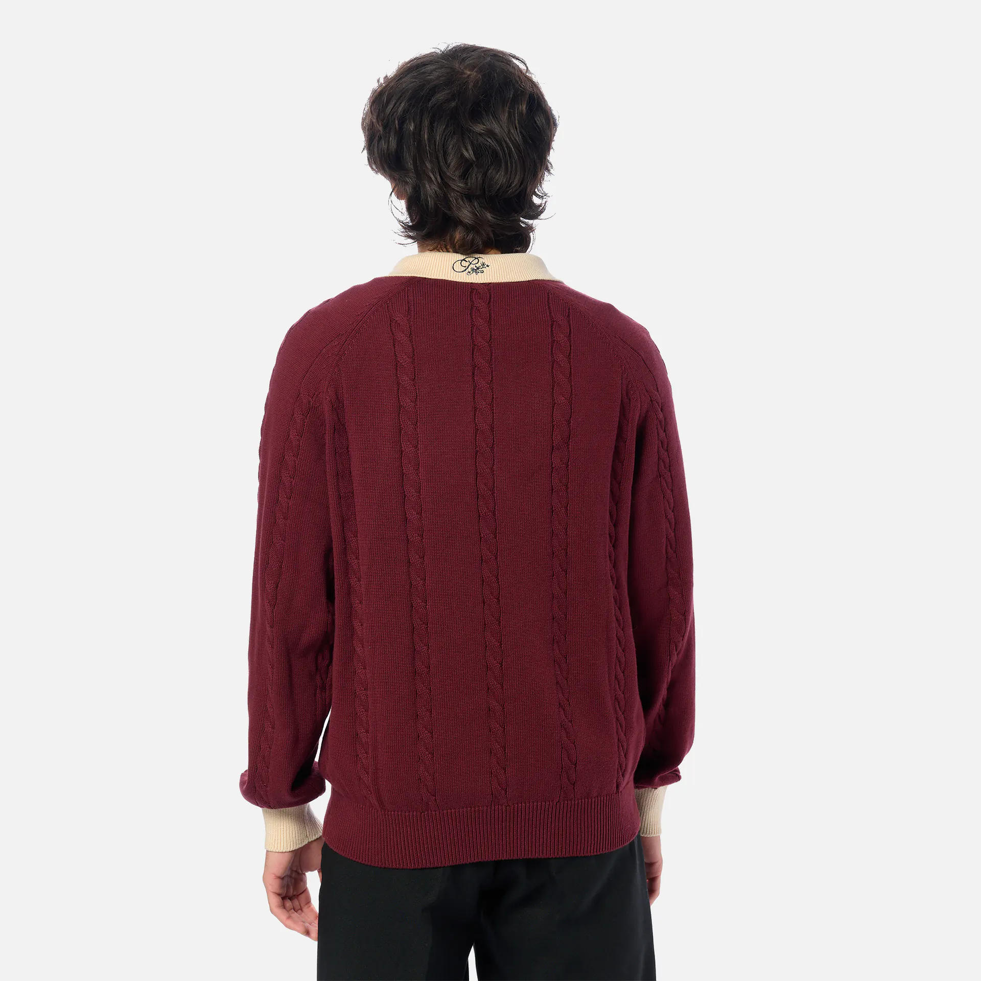 Prohibited Legacy Knitted Jersey Bordeaux