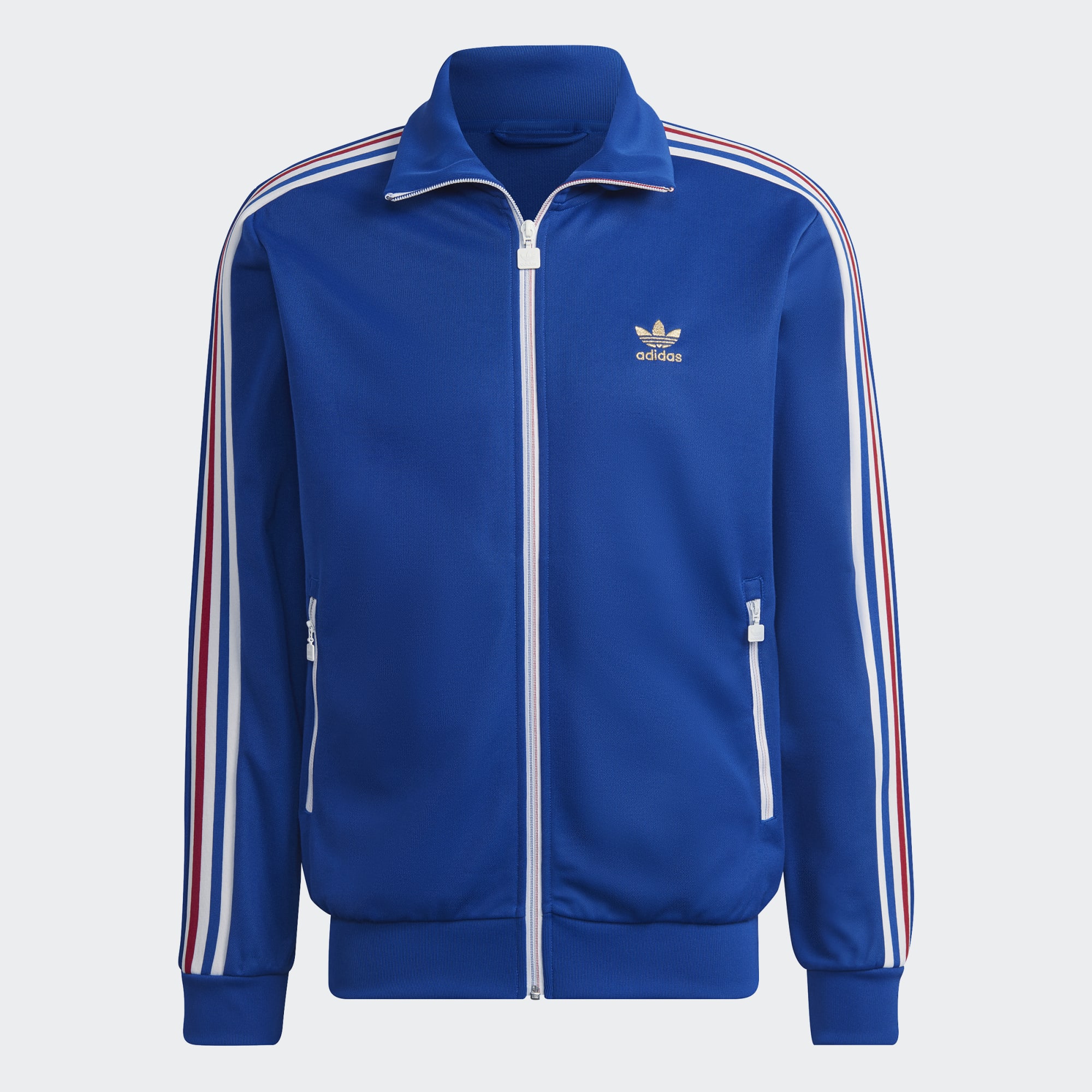 adidas Beckenbauer Nations Track Jacket Royal Blue / Royal Blue / White / Team Power Red