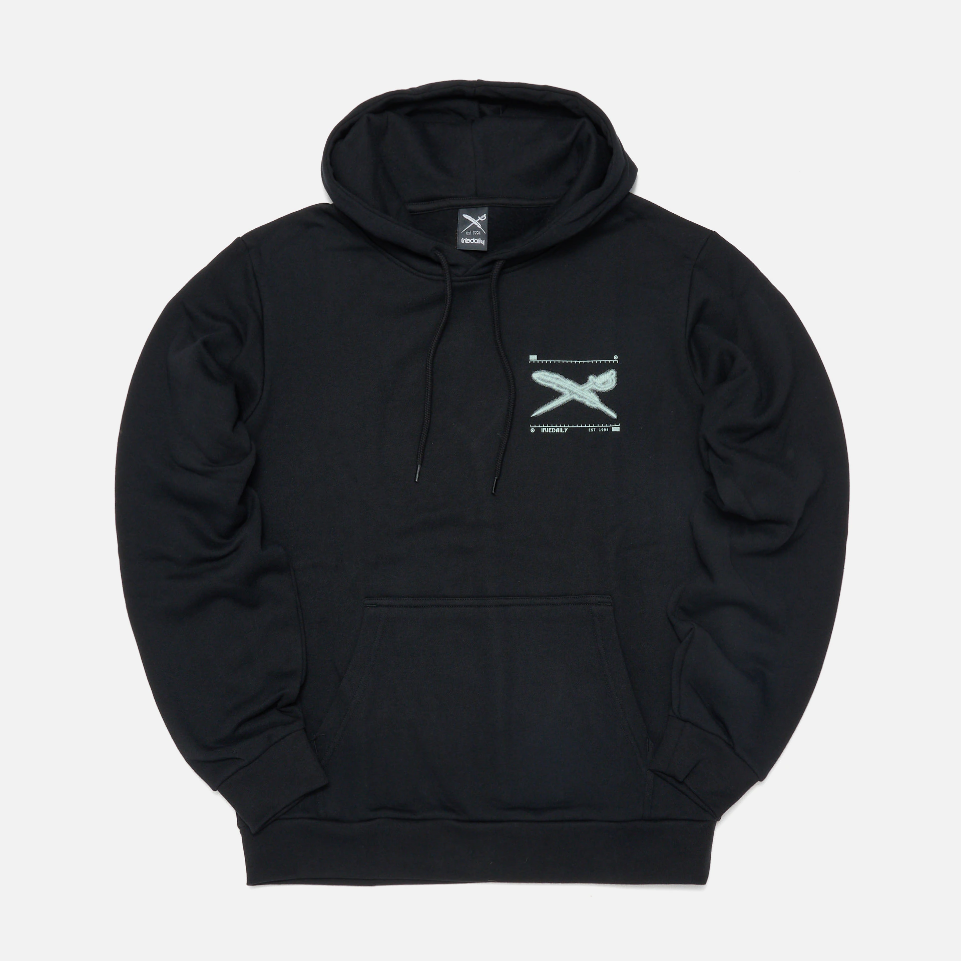 Iriedaily Rayfinger Hoodie Black