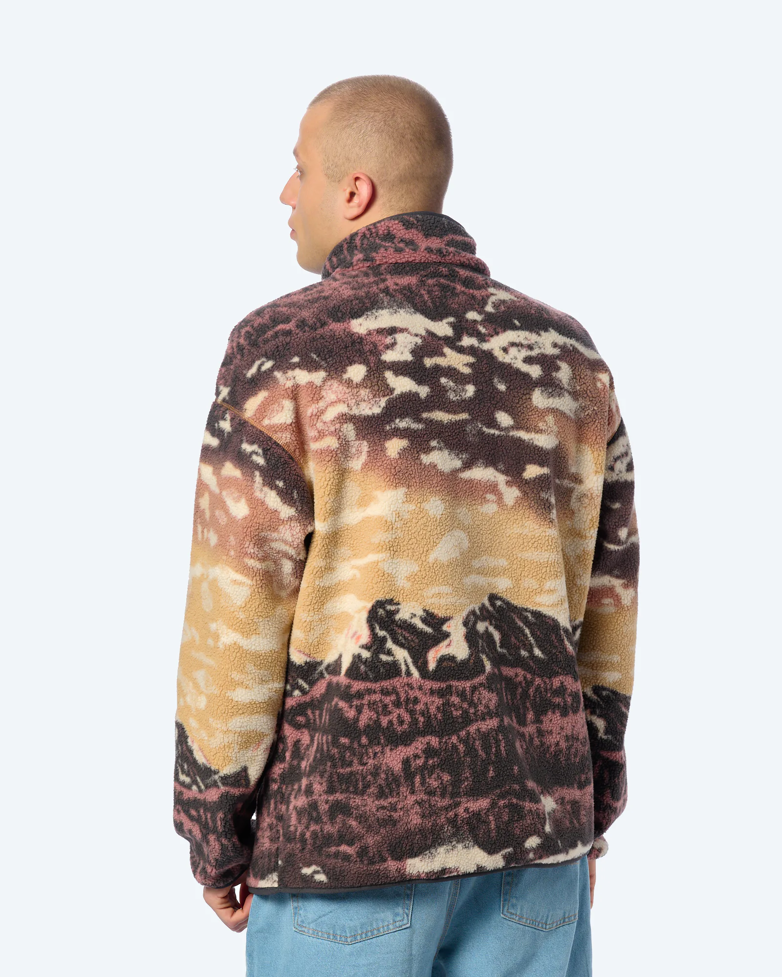 Columbia Helvetia™ II Printed Half Snap Fleece Camel Brown Sis