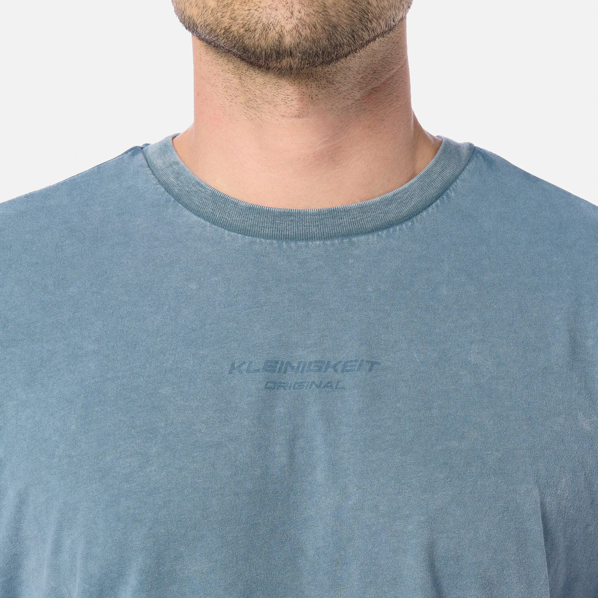 Kleinigkeit Bois Pfui Dyebel T-Shirt Storm Blue